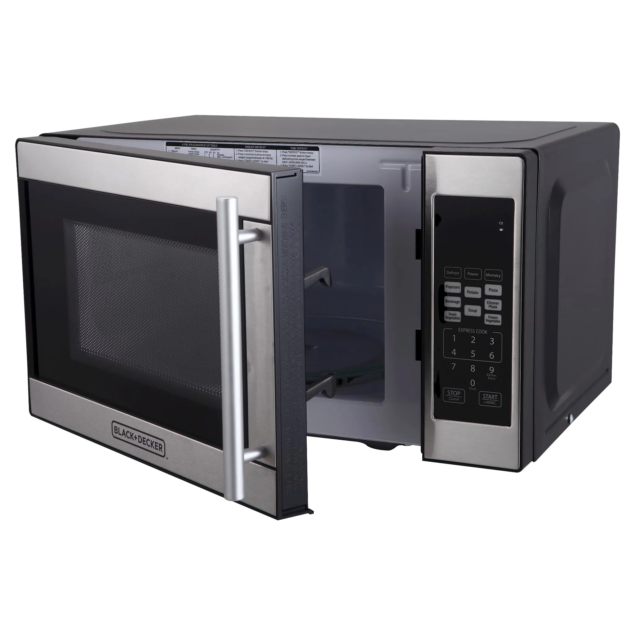 0.7 Cu Ft 700W Microwave Oven - Image 5