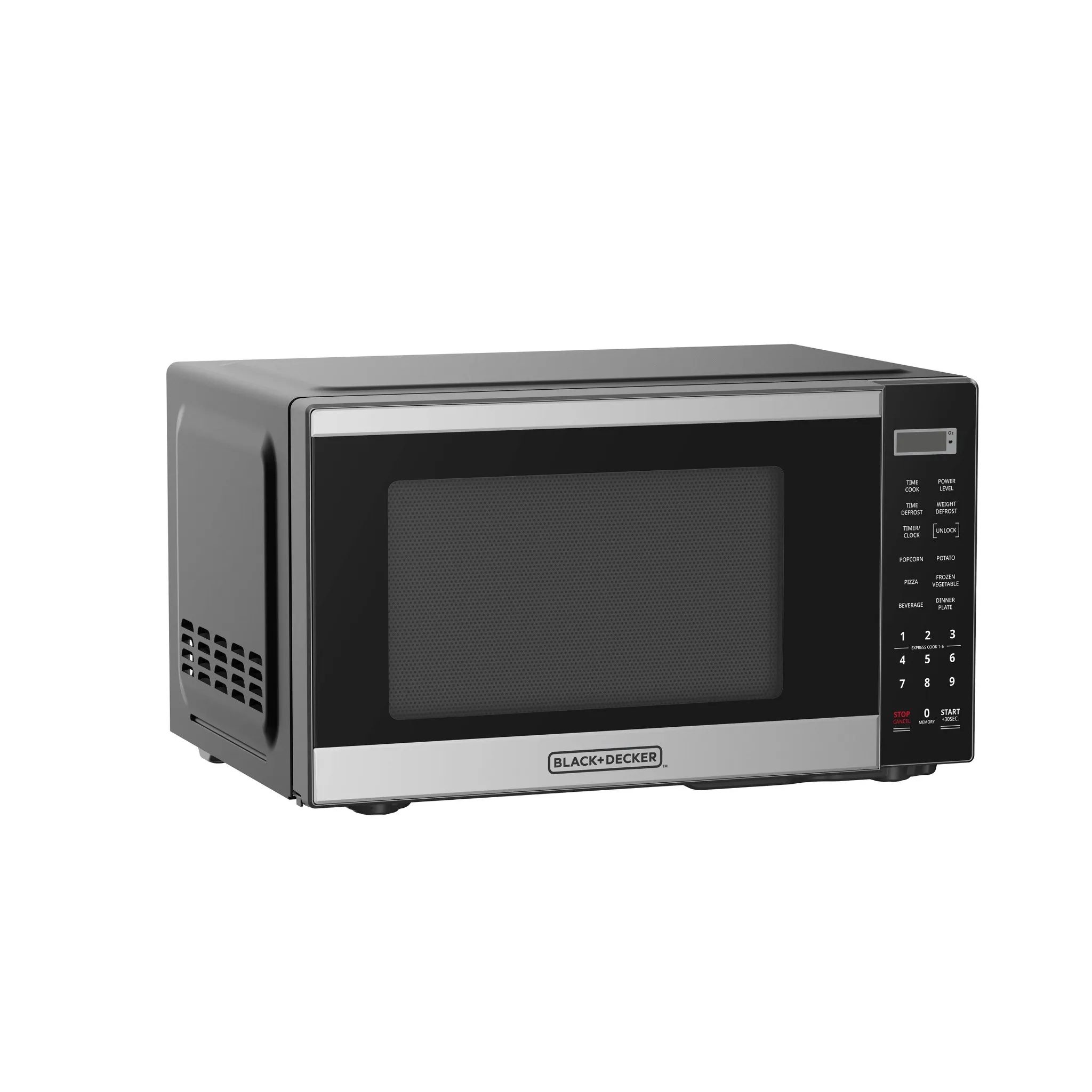 0.9 Cu Ft Microwave Oven - Black - Image 3