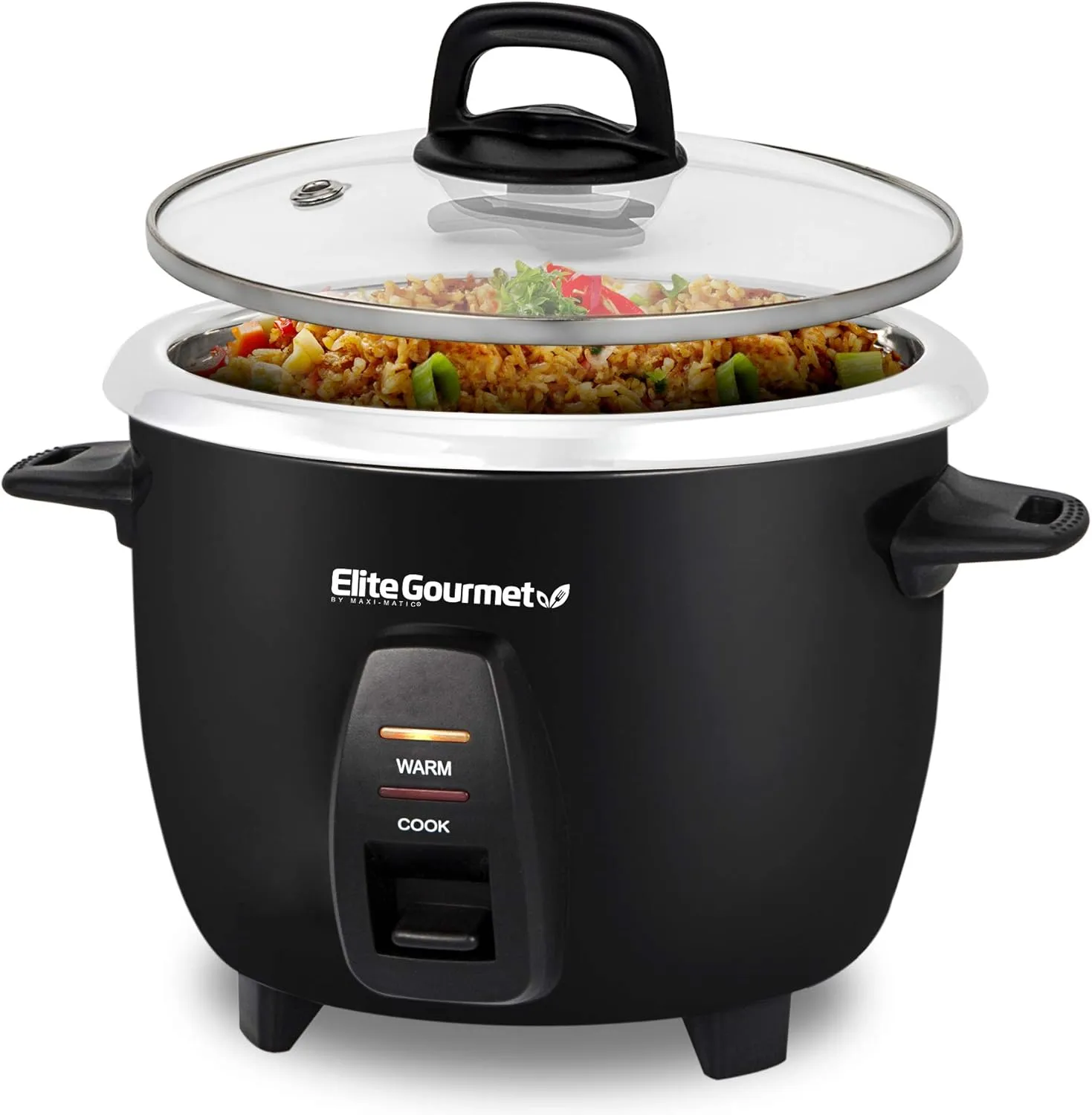 10-Cup Electric Rice Cooker - Black - Image 5
