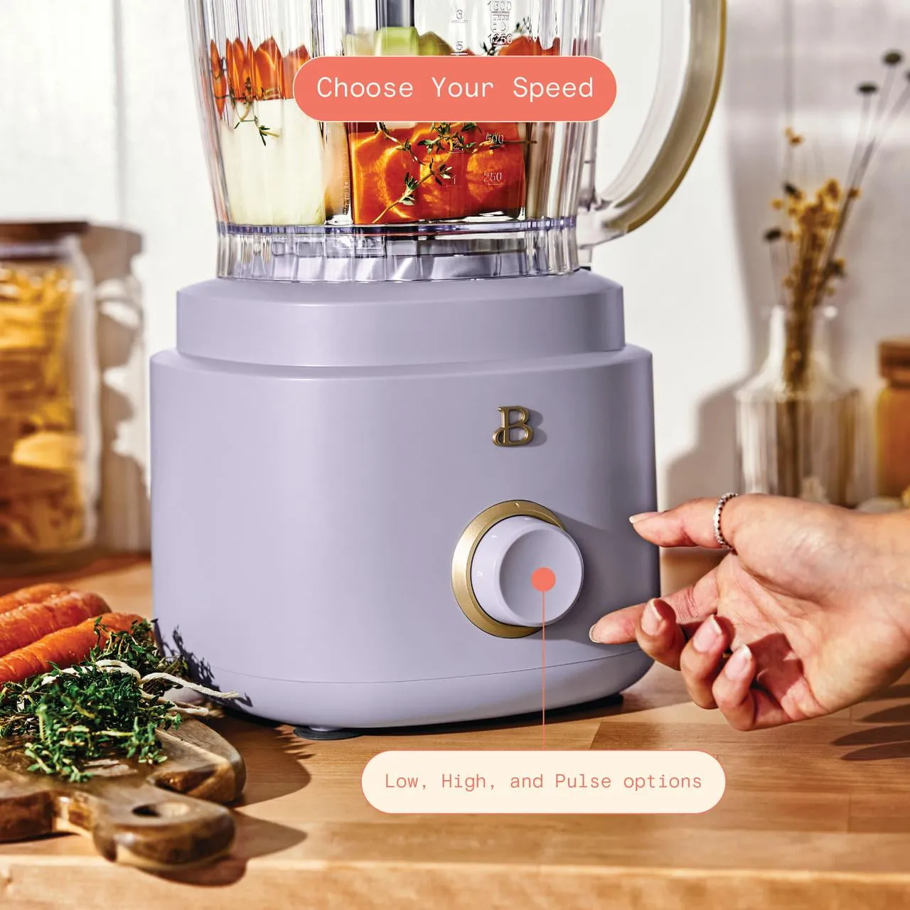 10-Cup Food Processor with Accessories - Lavender - Image 4
