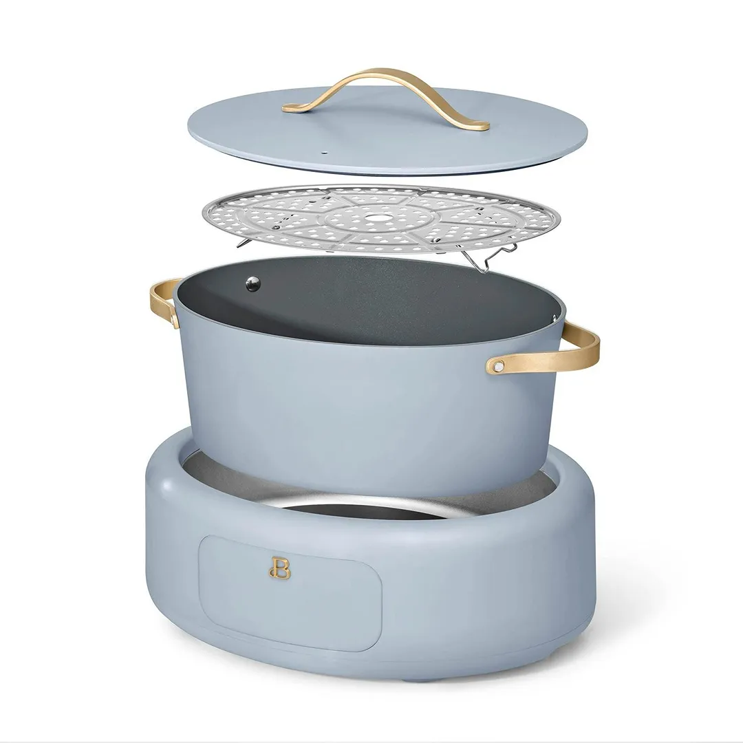 10 in 1 6 Qt Electric Multi-Cooker - Blue