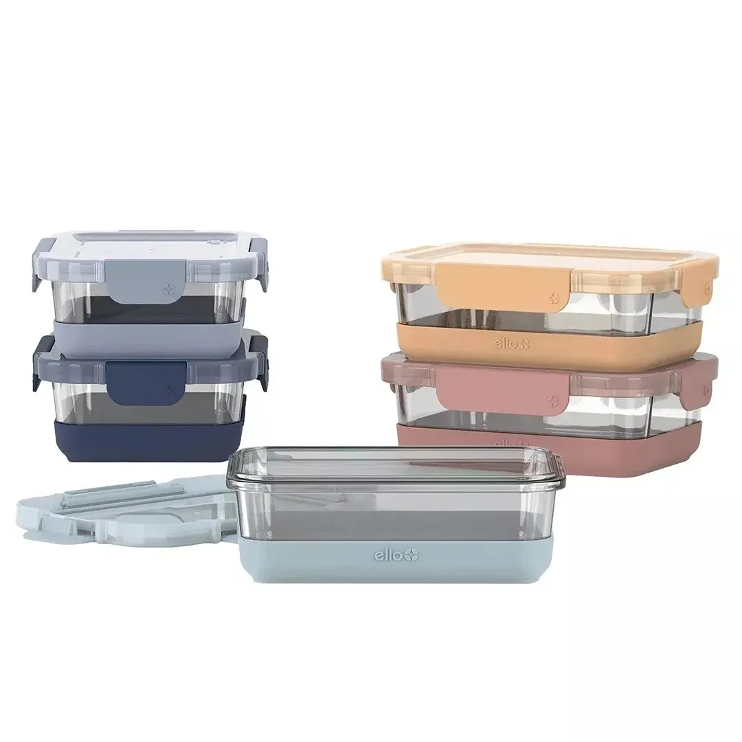 10-piece Glass Meal Prep Container Set - Image 3