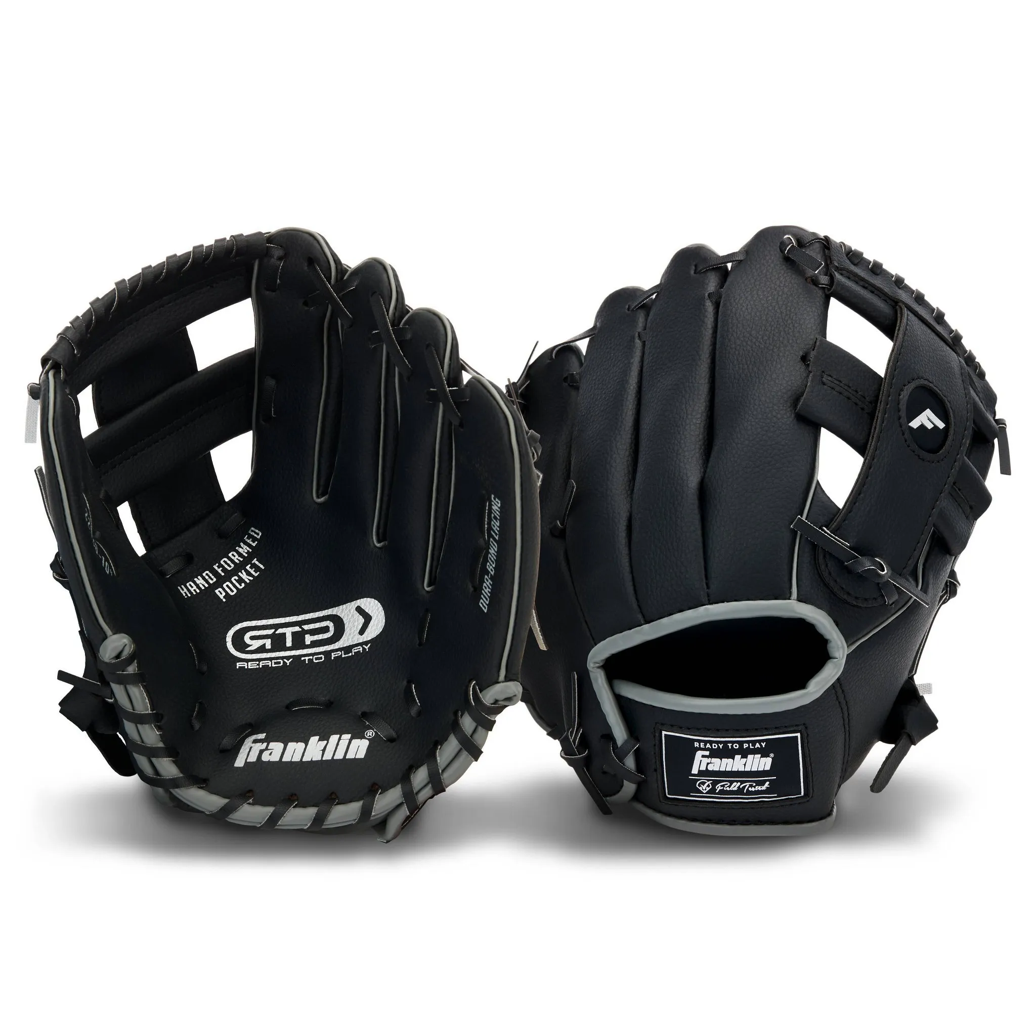 10" T-Web Glove with Ball - Youth PVC Mitt, Right-Handed - Image 2