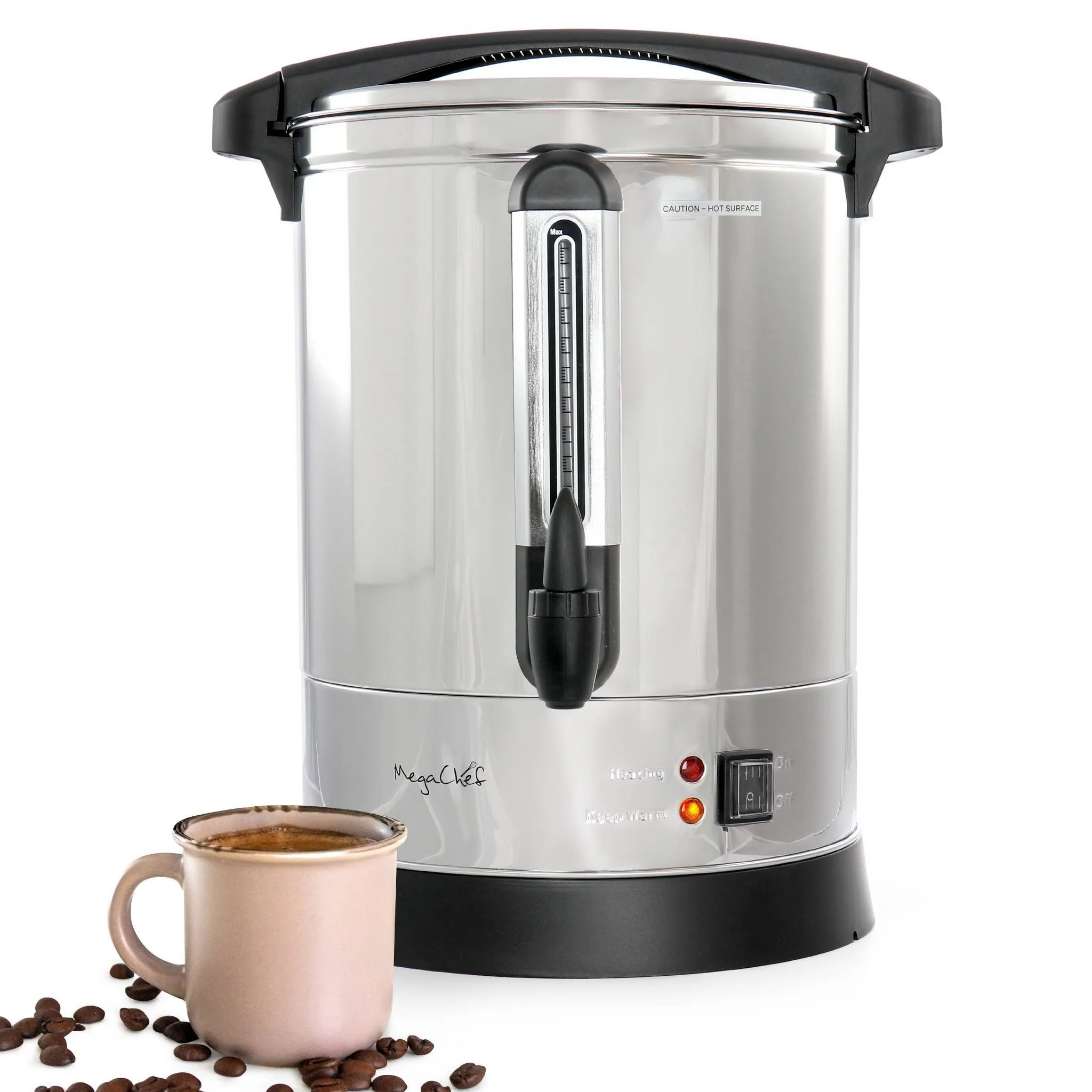 100 Cup Stainless Steel Coffee Urn - Electric Coffee Maker