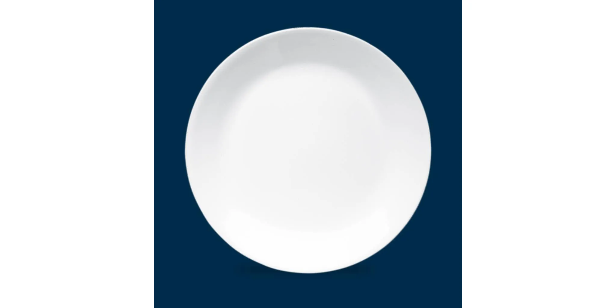 10.3" 6pk Glass Dinner Plates - White - Image 5