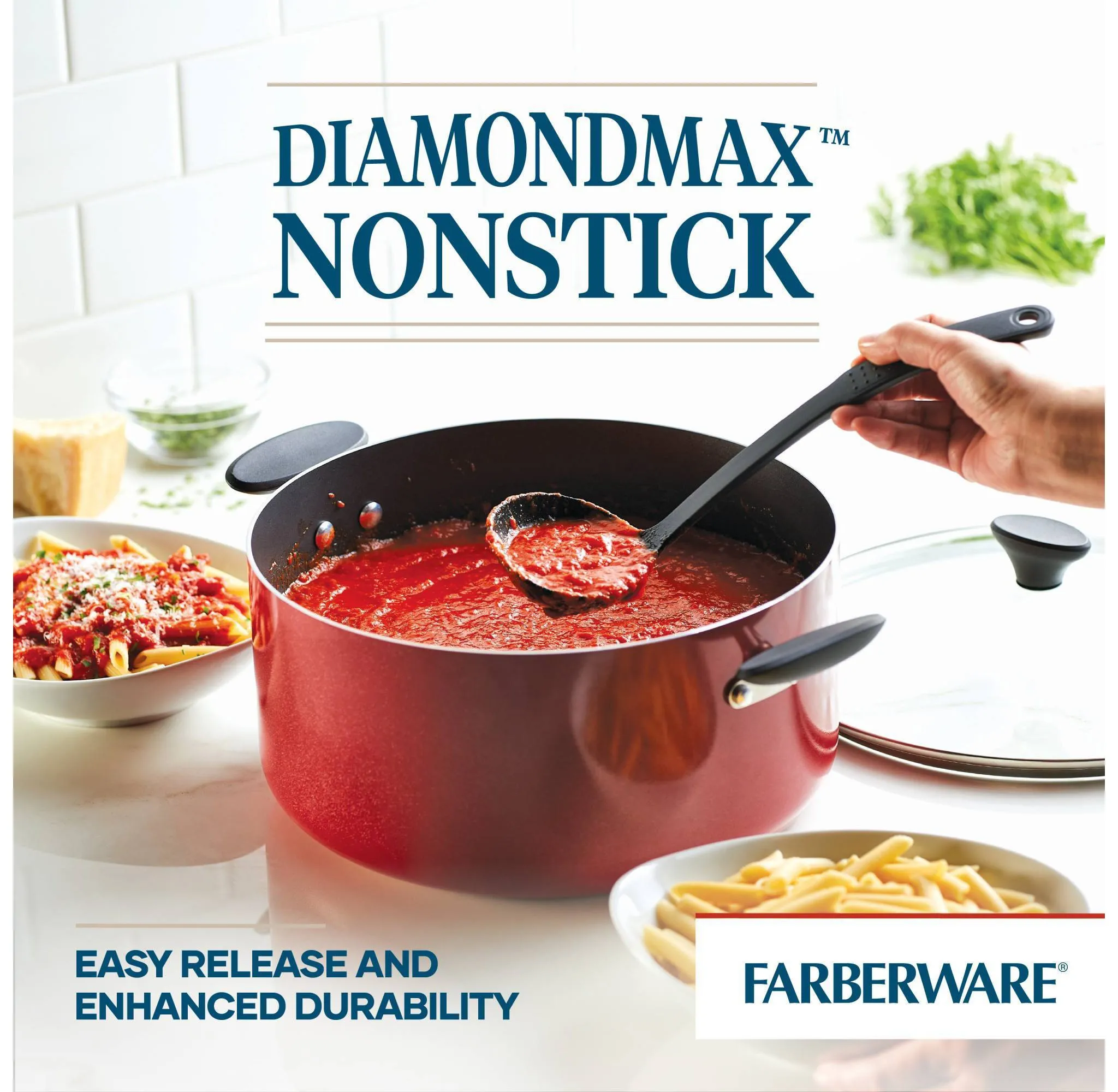 10.5-Quart Aluminum Nonstick Stock Pot - Image 2