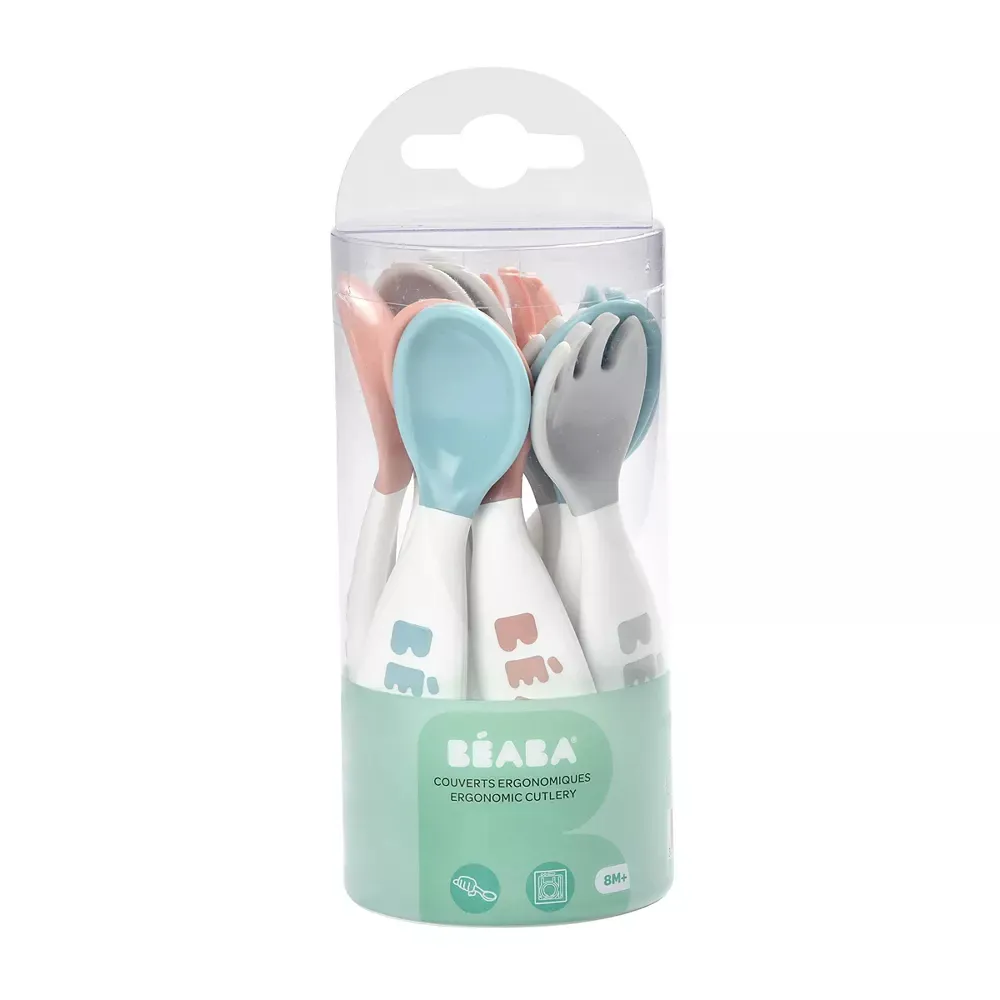 10pc Self-Feeding Cutlery Set - Breeze