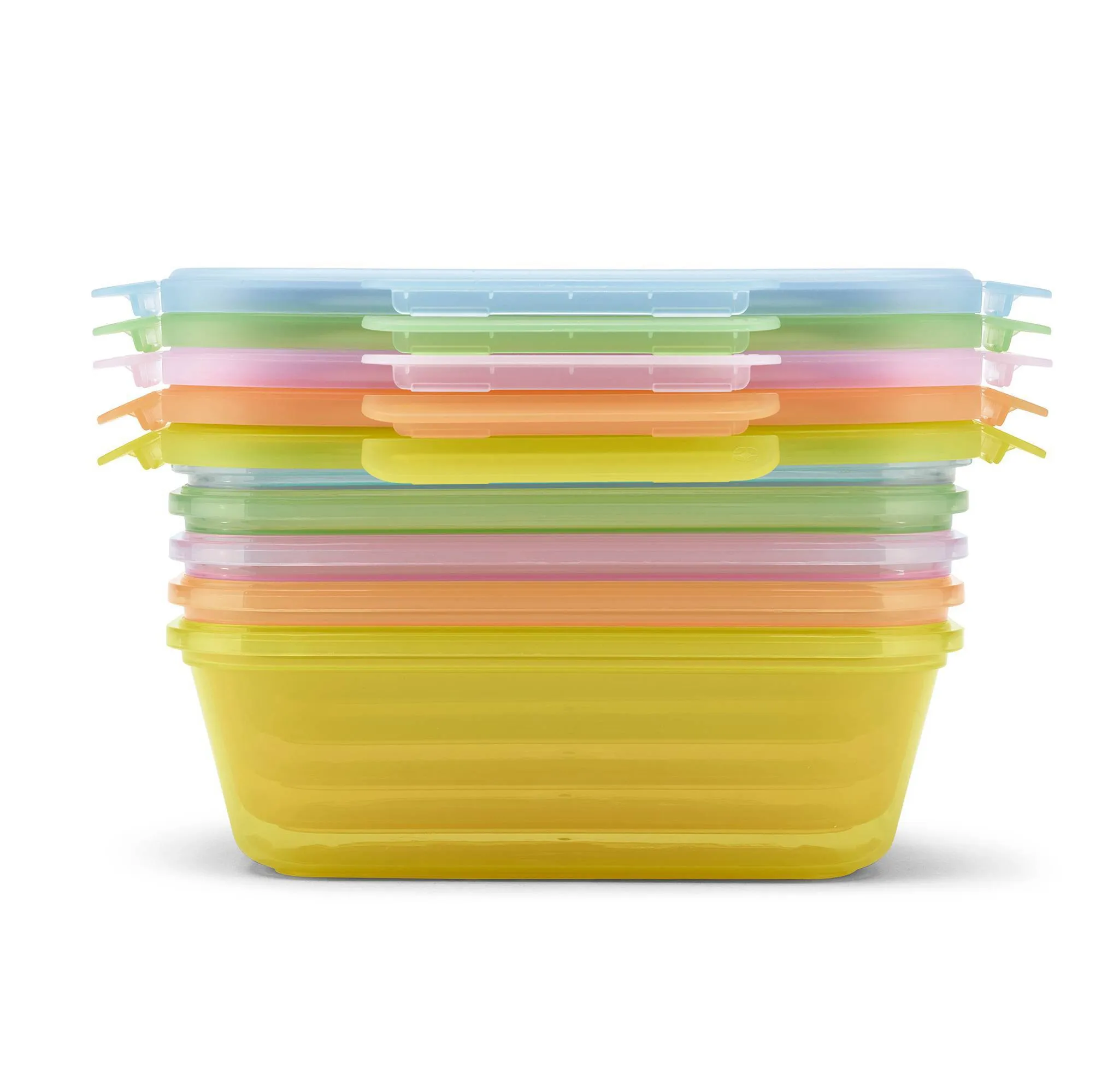 10pc Snap and Nest Meal Prep Food Storage Containers - Image 5