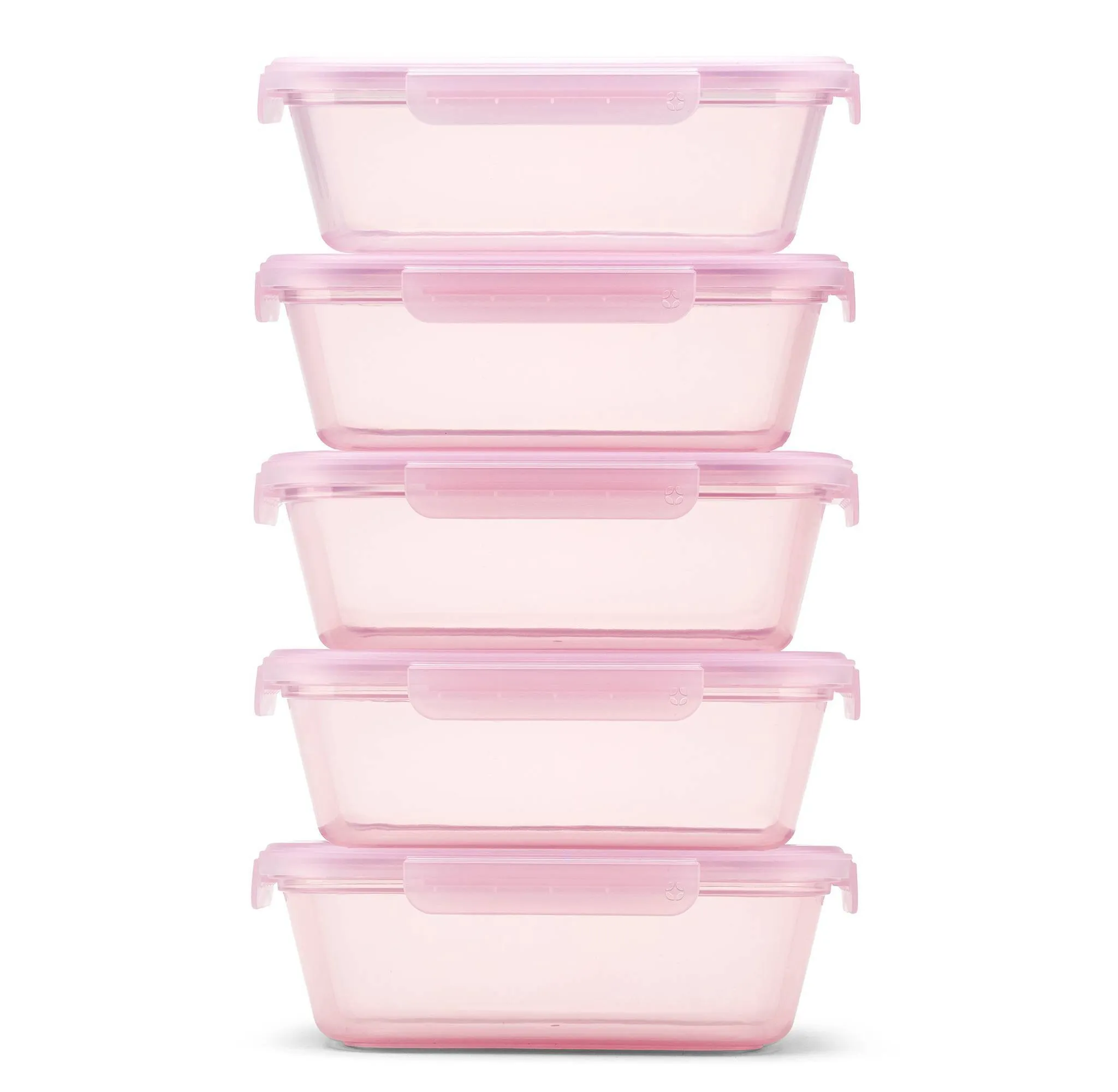 Meal Prep Food Storage Containers - Pink