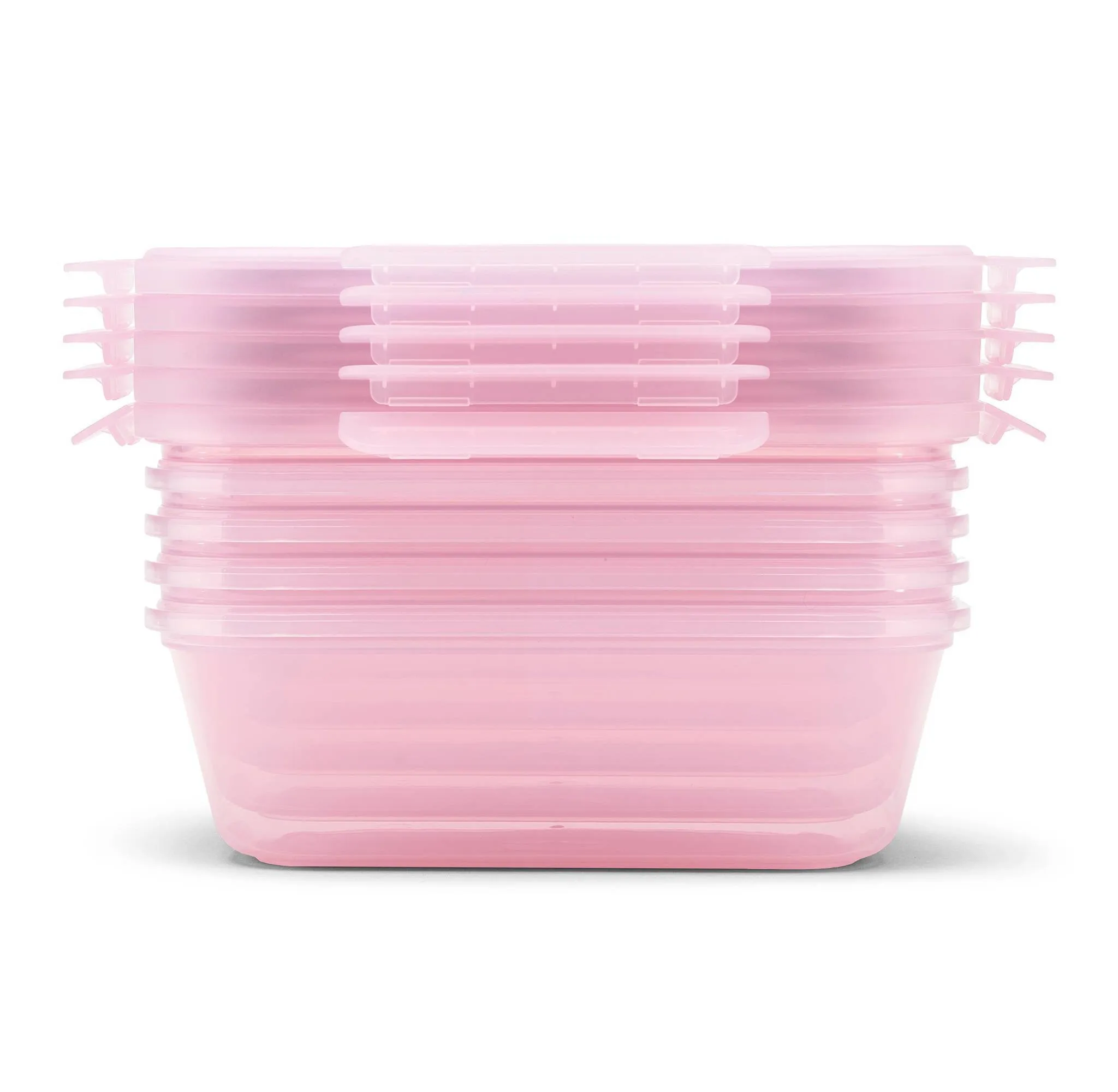 Meal Prep Food Storage Containers - Pink - Image 5
