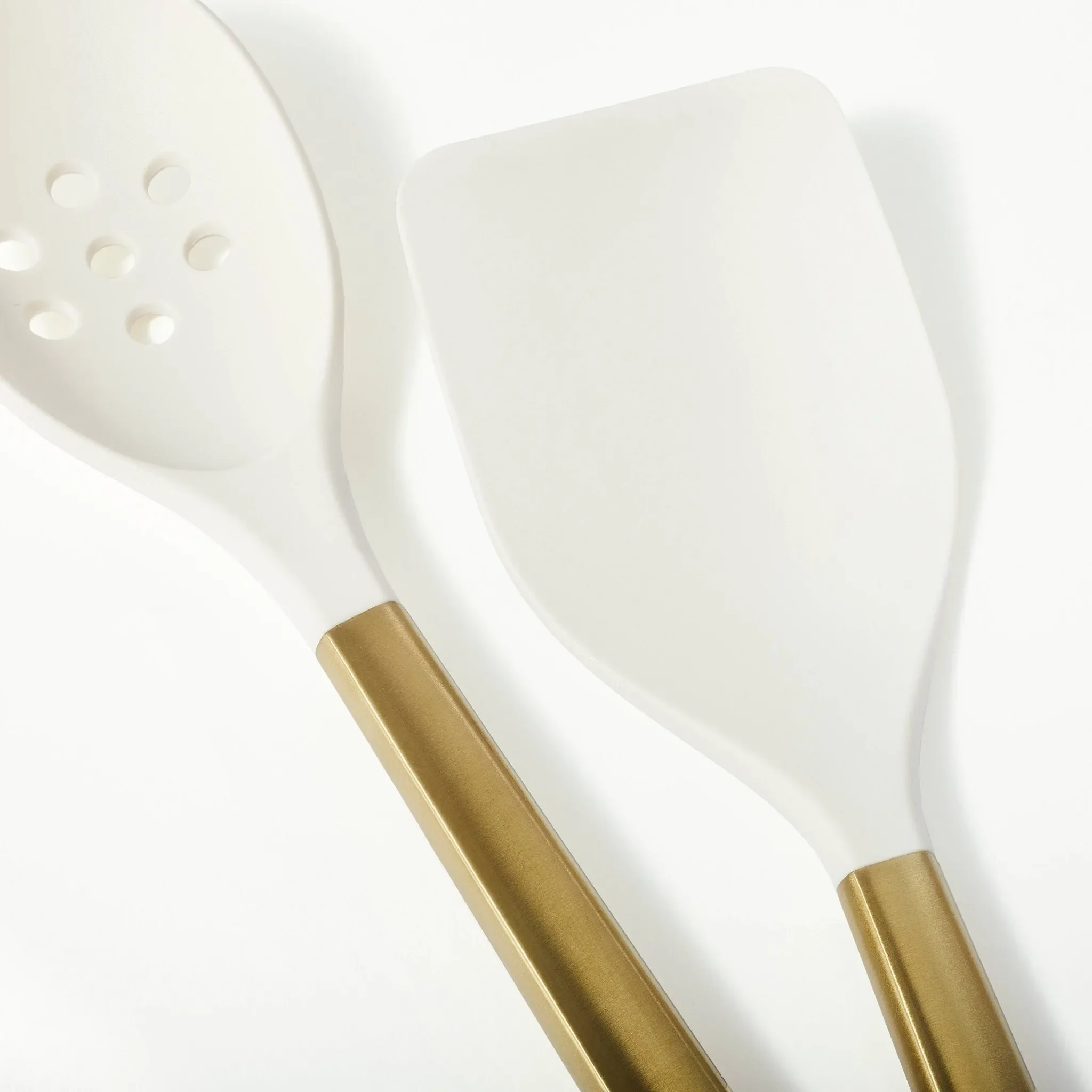 10pc Stainless Steel/Nylon Kitchen Utensil Set- Champagne - Image 4