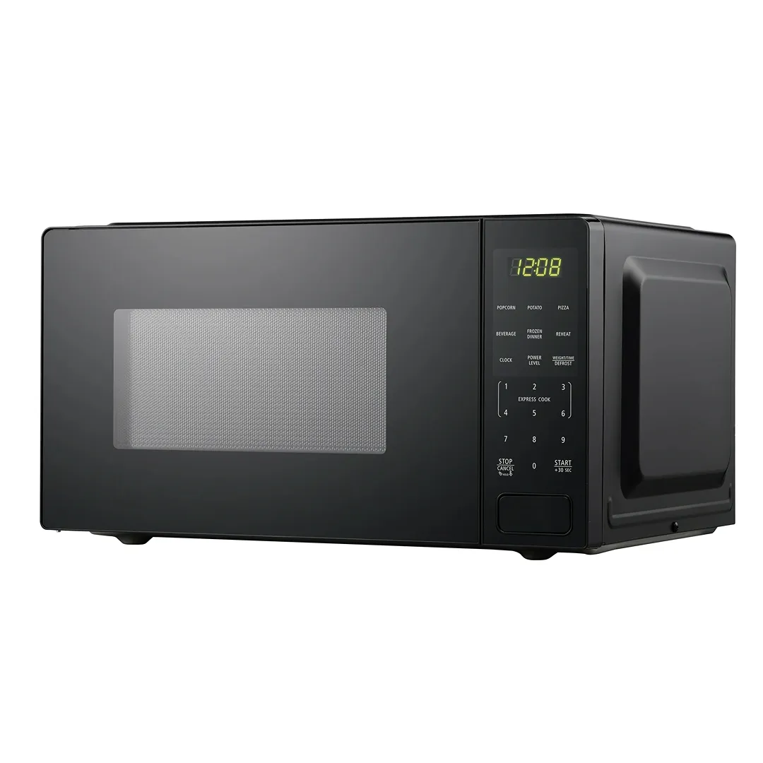 1.1 Cu ft Countertop Microwave Oven, 1000 Watts - Black - Image 2