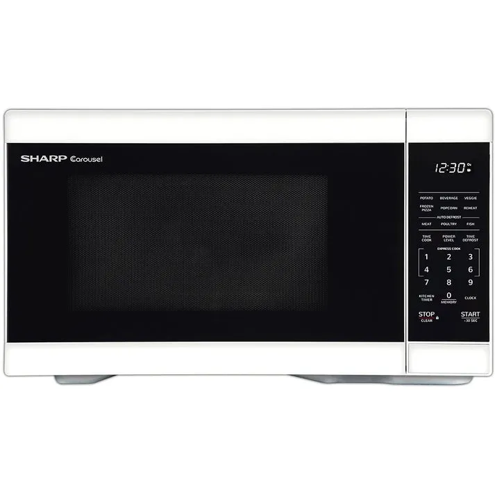 1.1 Cu.ft Countertop Microwave - White - Image 5
