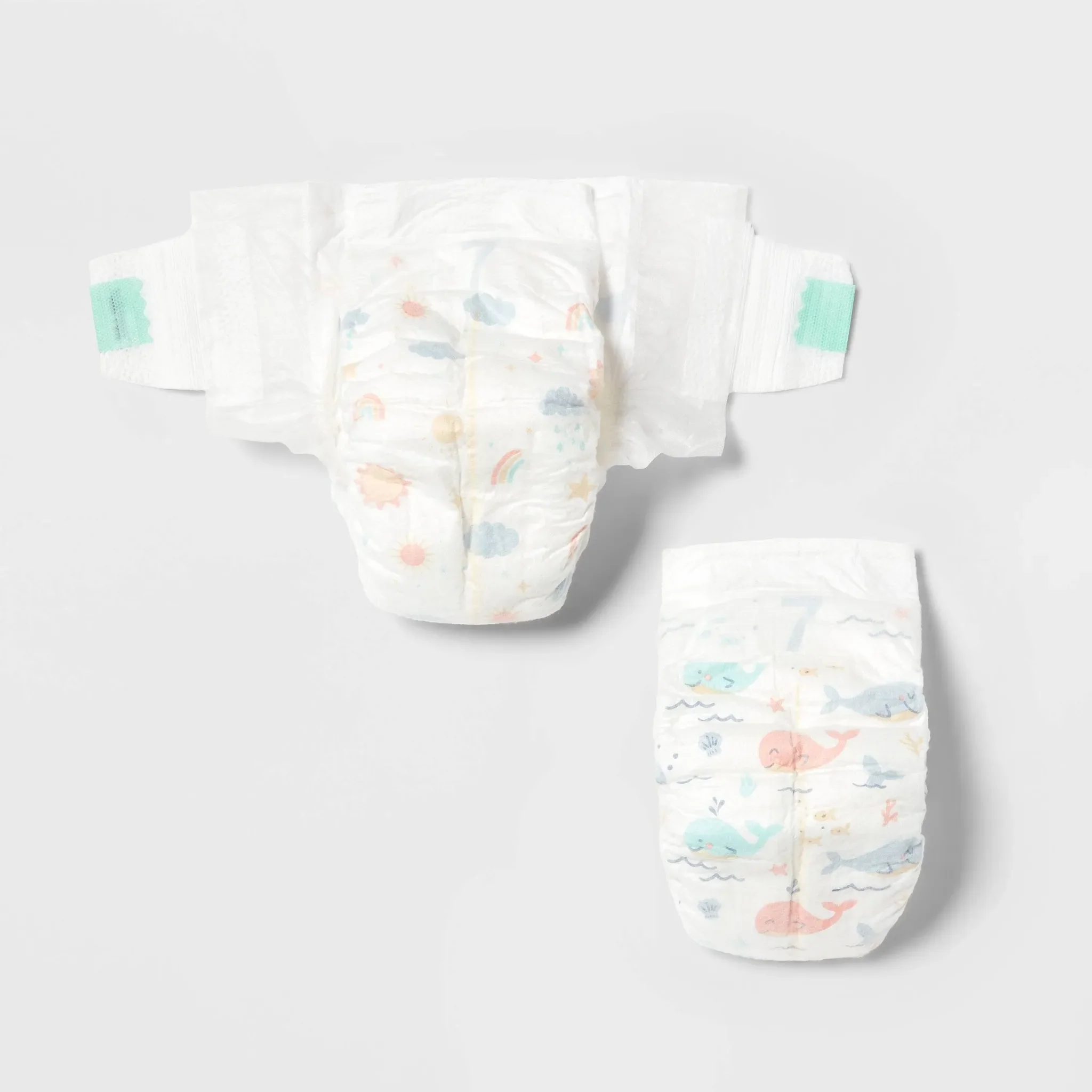 112 ct Disposable Diapers - Size 7 - Image 2