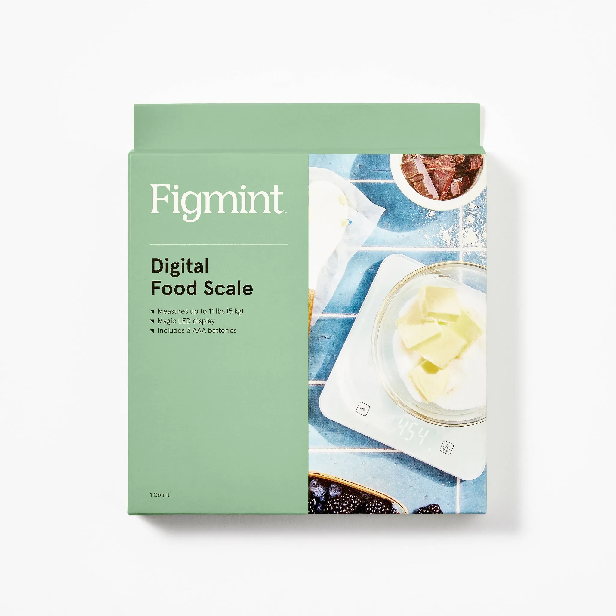 11lb Digital Kitchen Food Scale White - Image 5