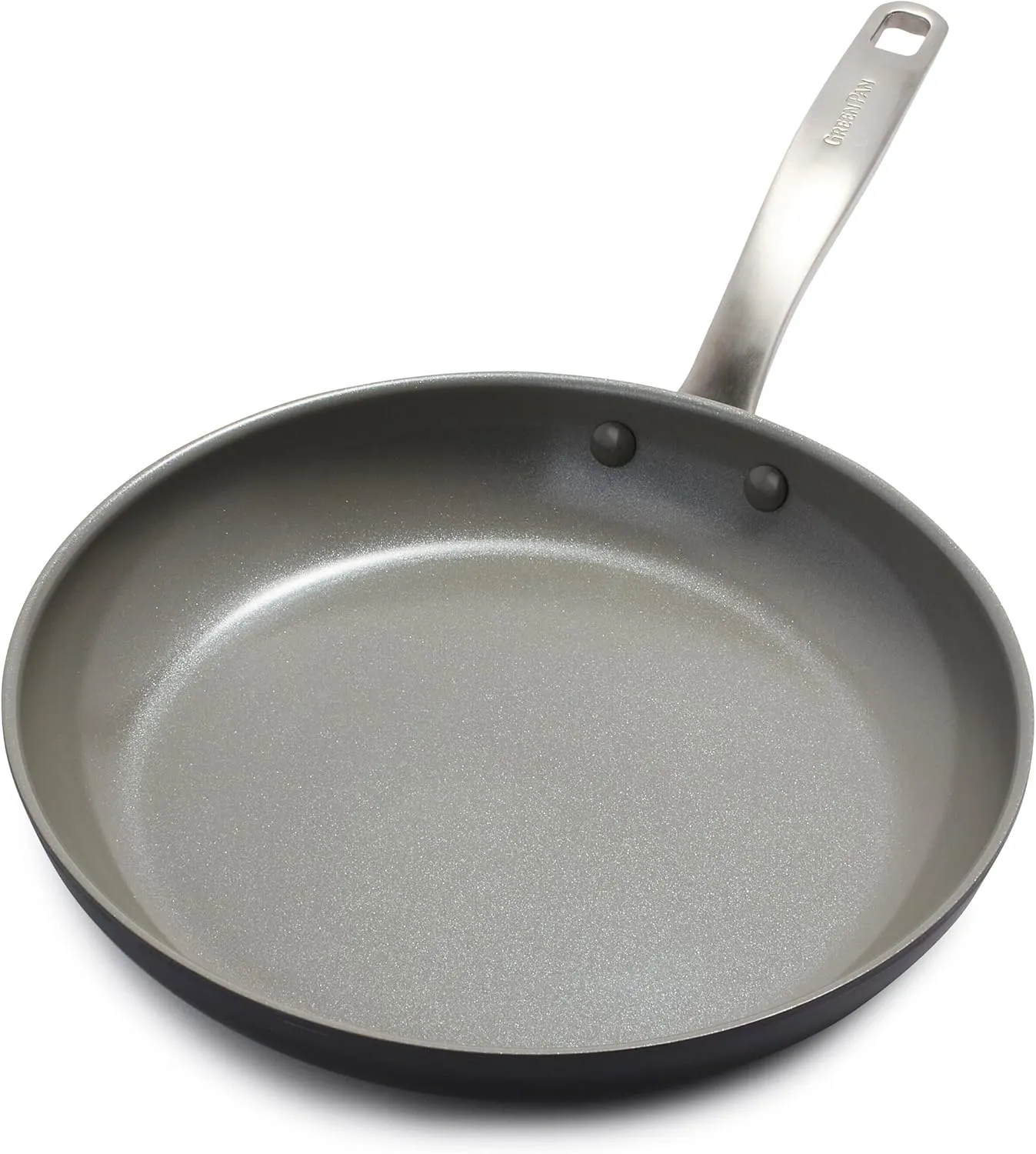 12" Hard Anodized Healthy Ceramic Nonstick Frying Pan