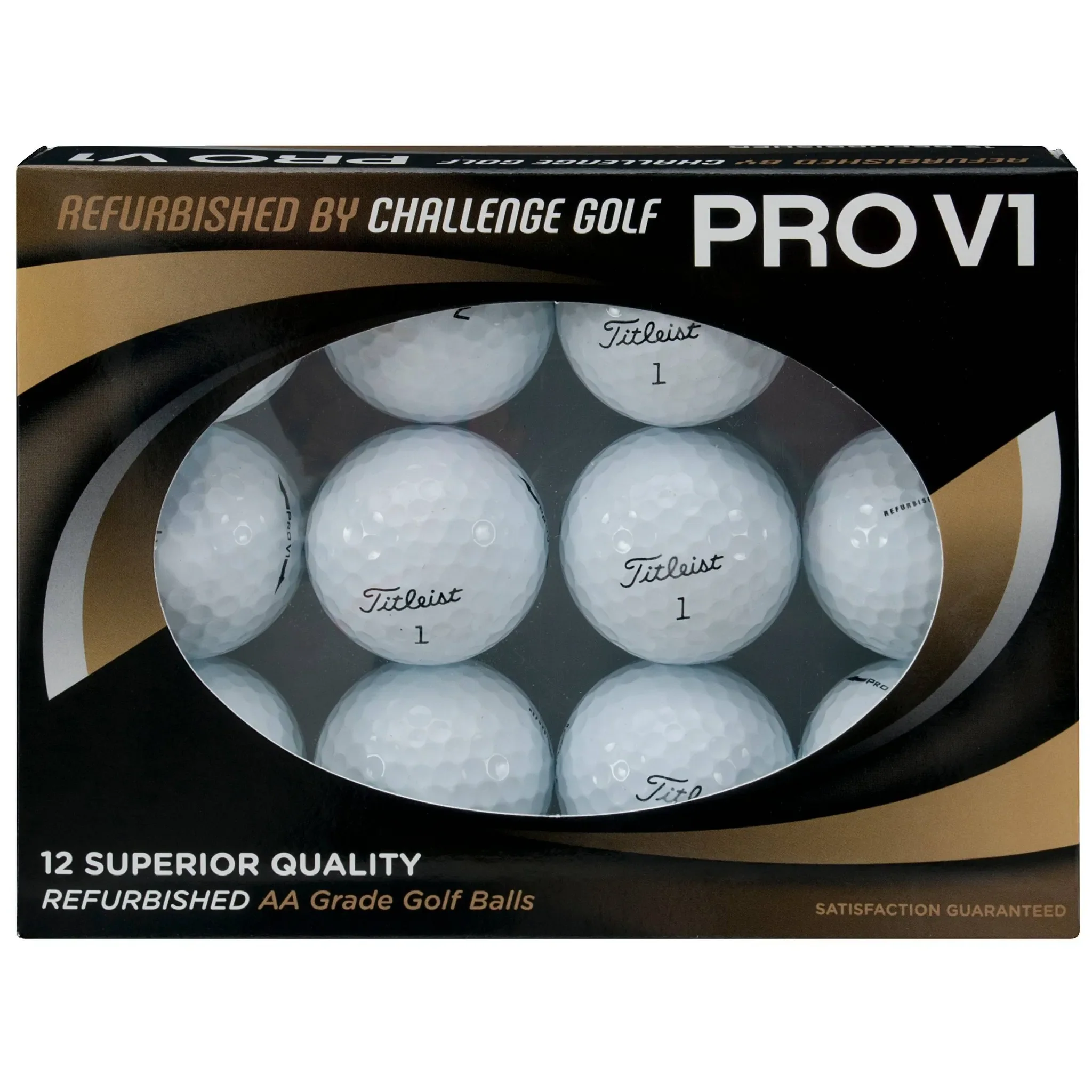 12 Pack Golf Balls - White