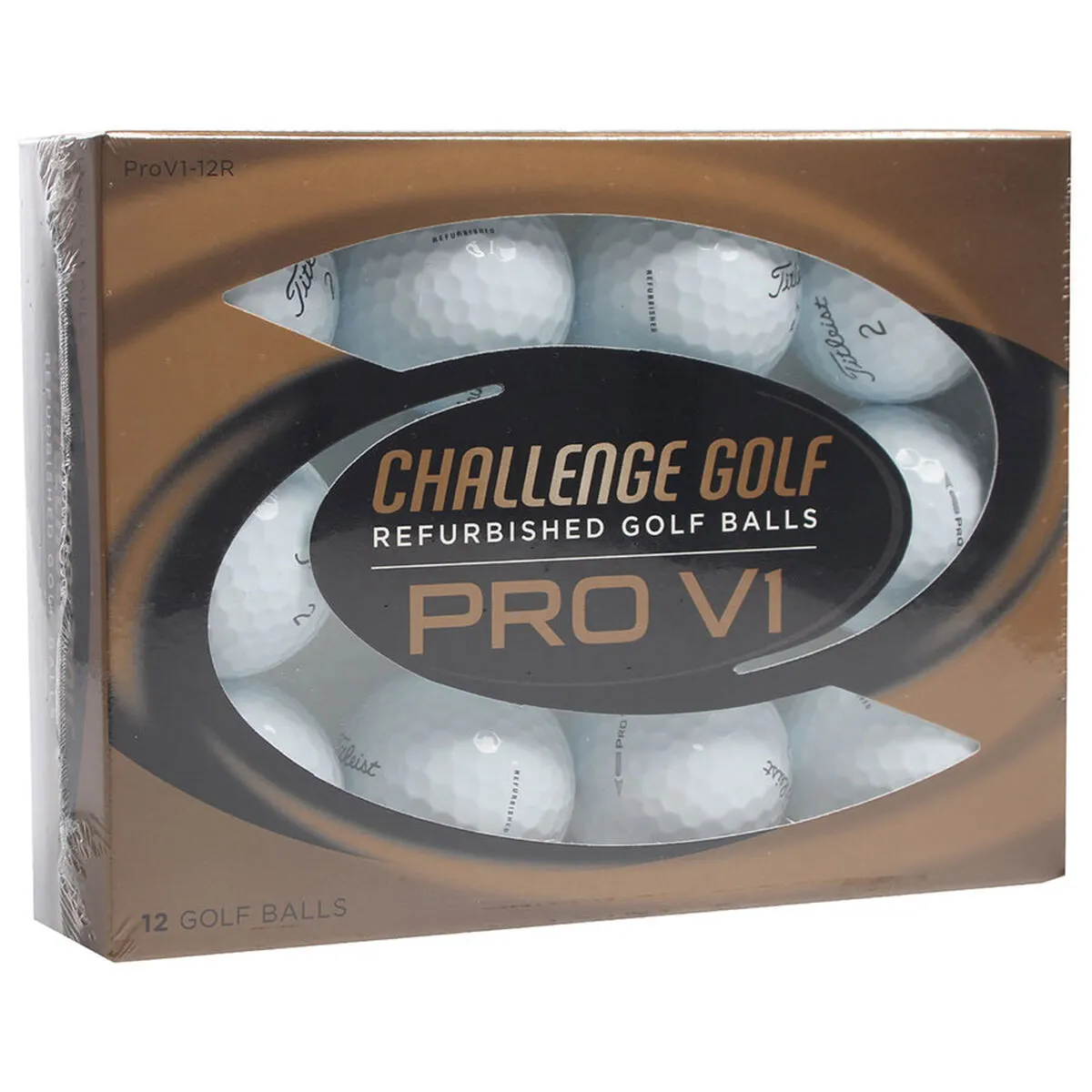 12 Pack Golf Balls - White - Image 2
