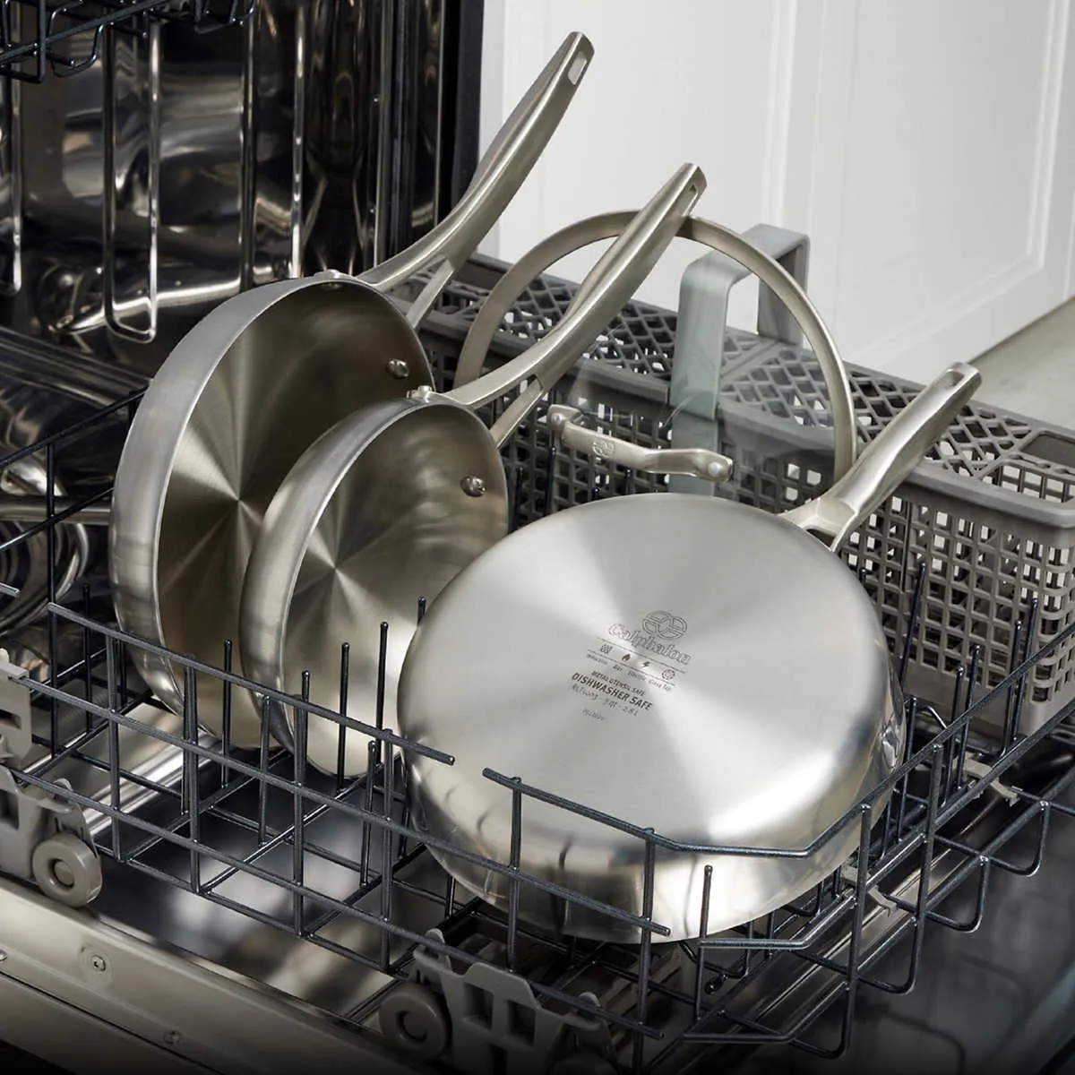 12 Piece Oven Safe Stainless Steel Cookware Set - Image 4