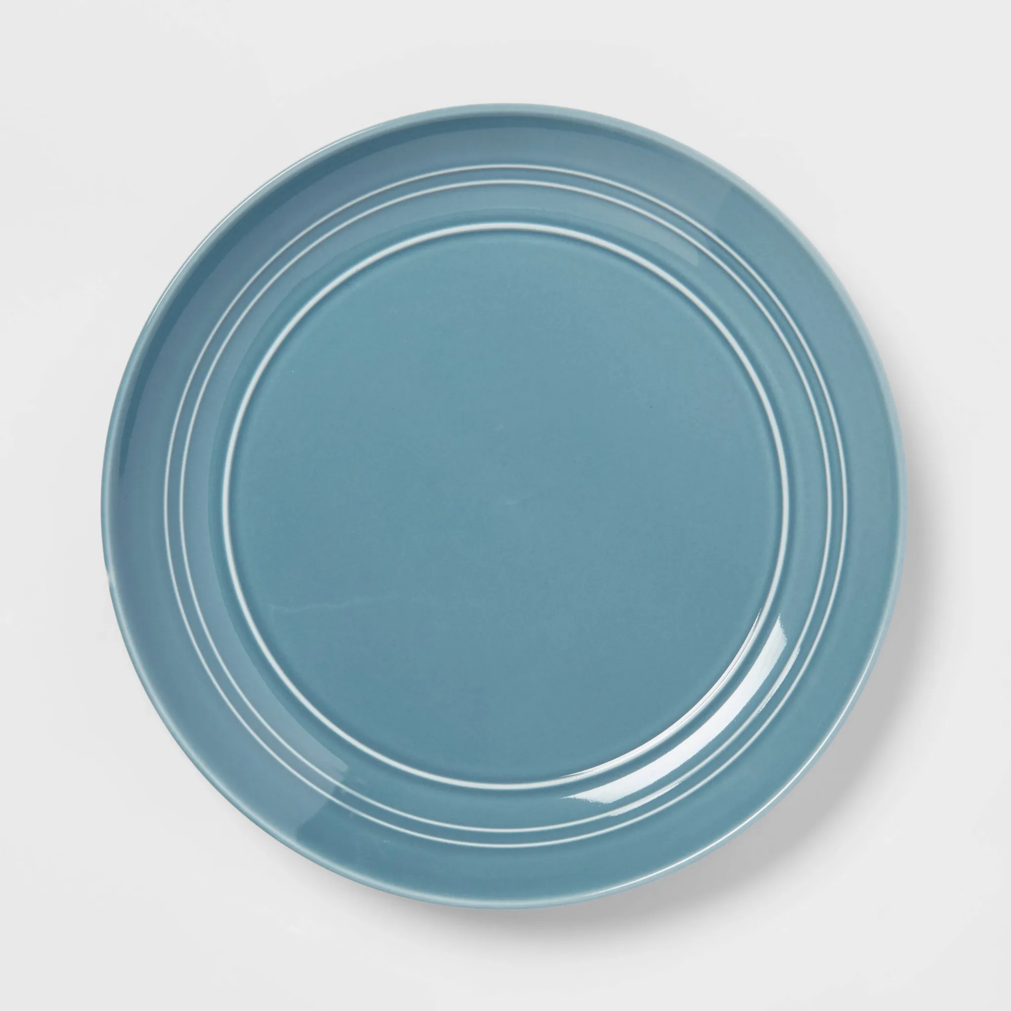 12-Piece Stoneware Dinnerware Set - Blue - Image 3