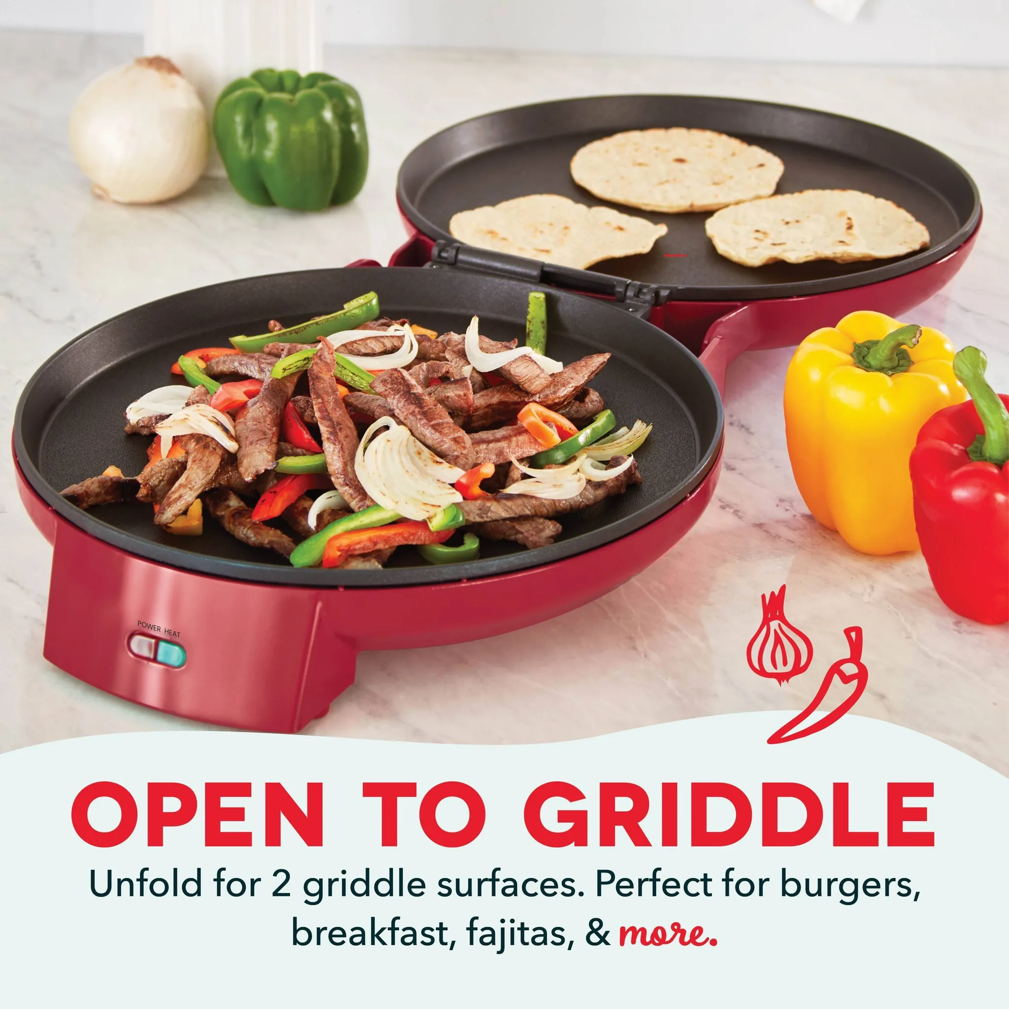 12" Pizza Maker and 180 Griddle - Image 4