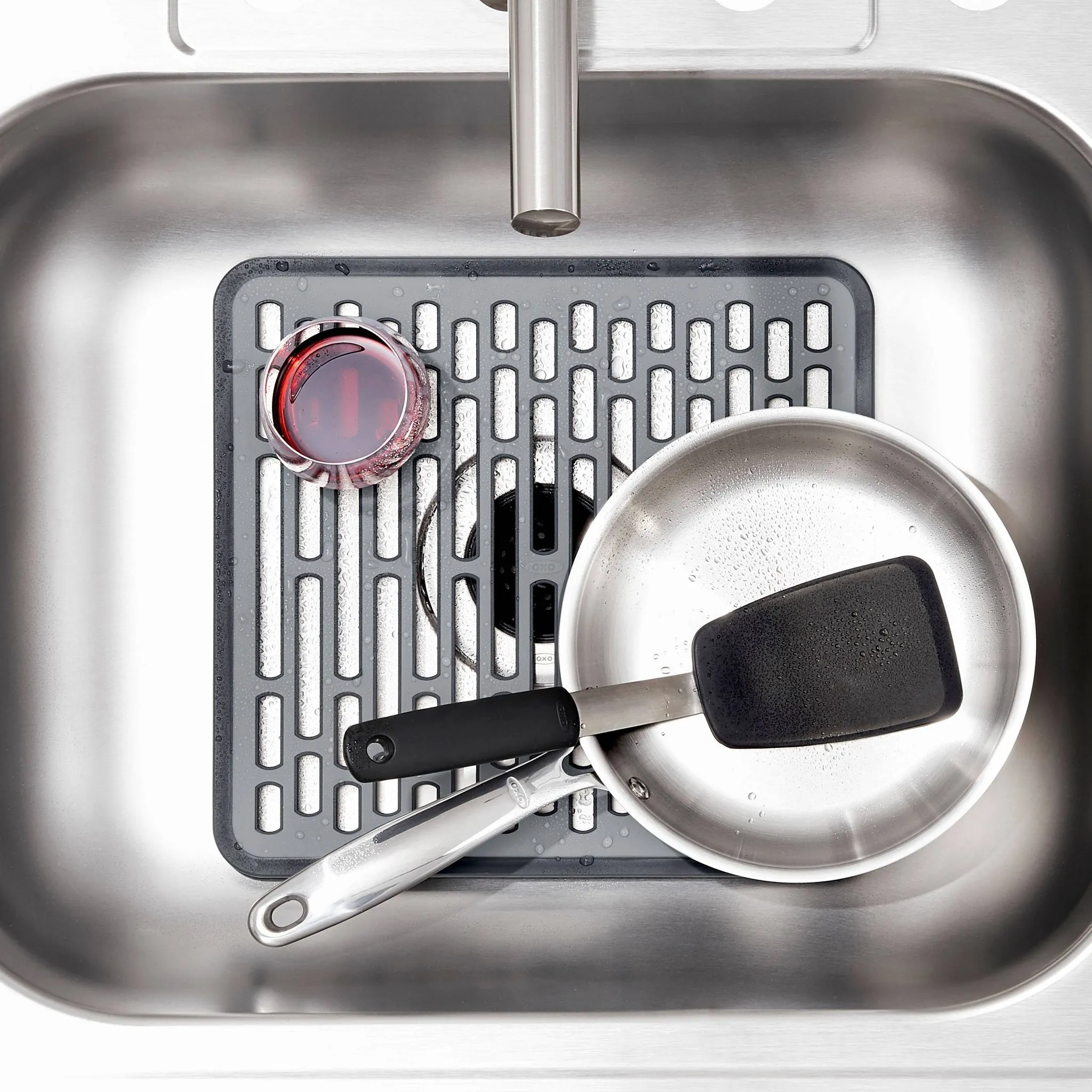 Small Sink Mat - Grey - Image 5