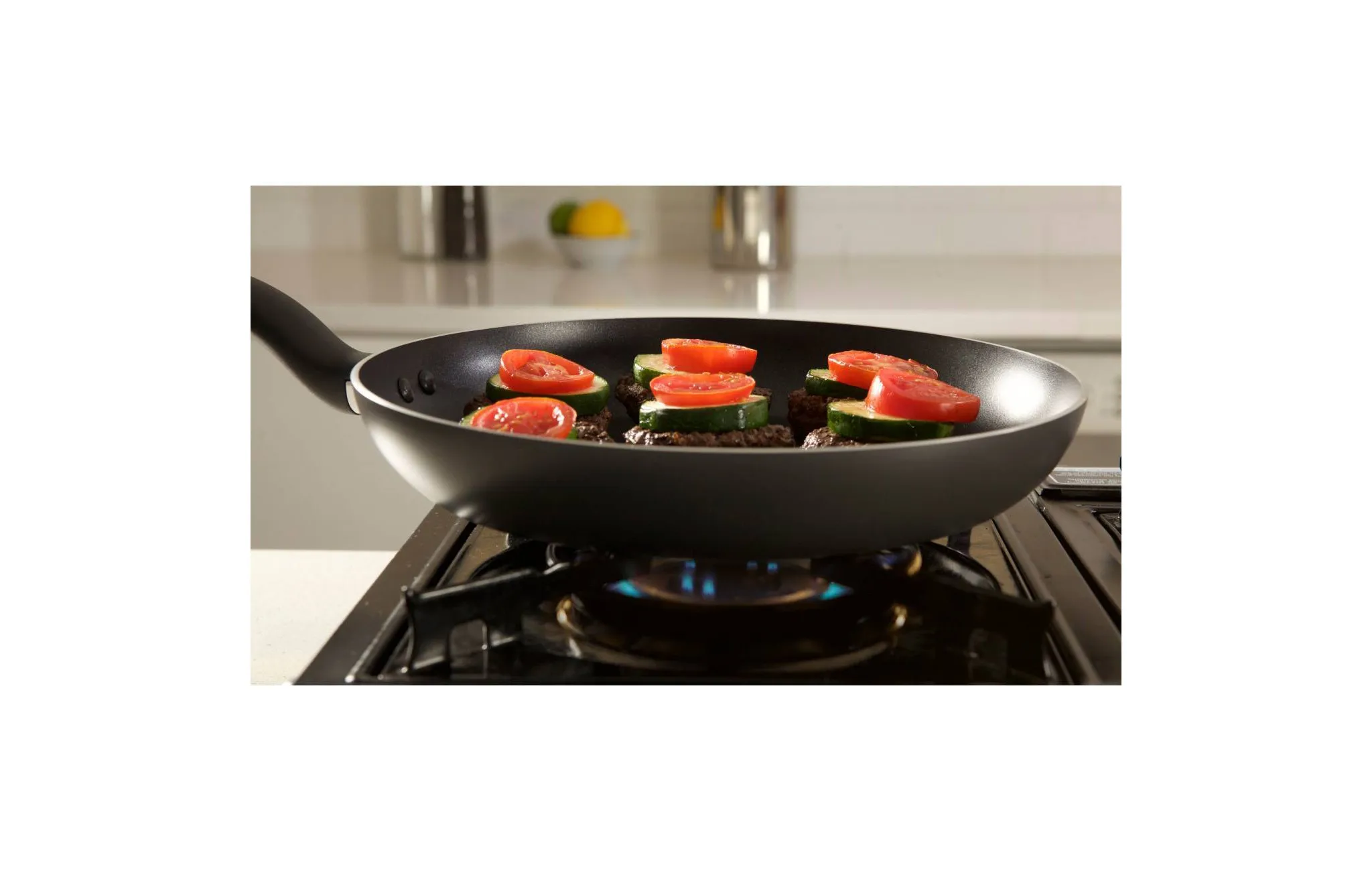 12.5" Nonstick Fry Pan With Cool Touch Handles - Image 5