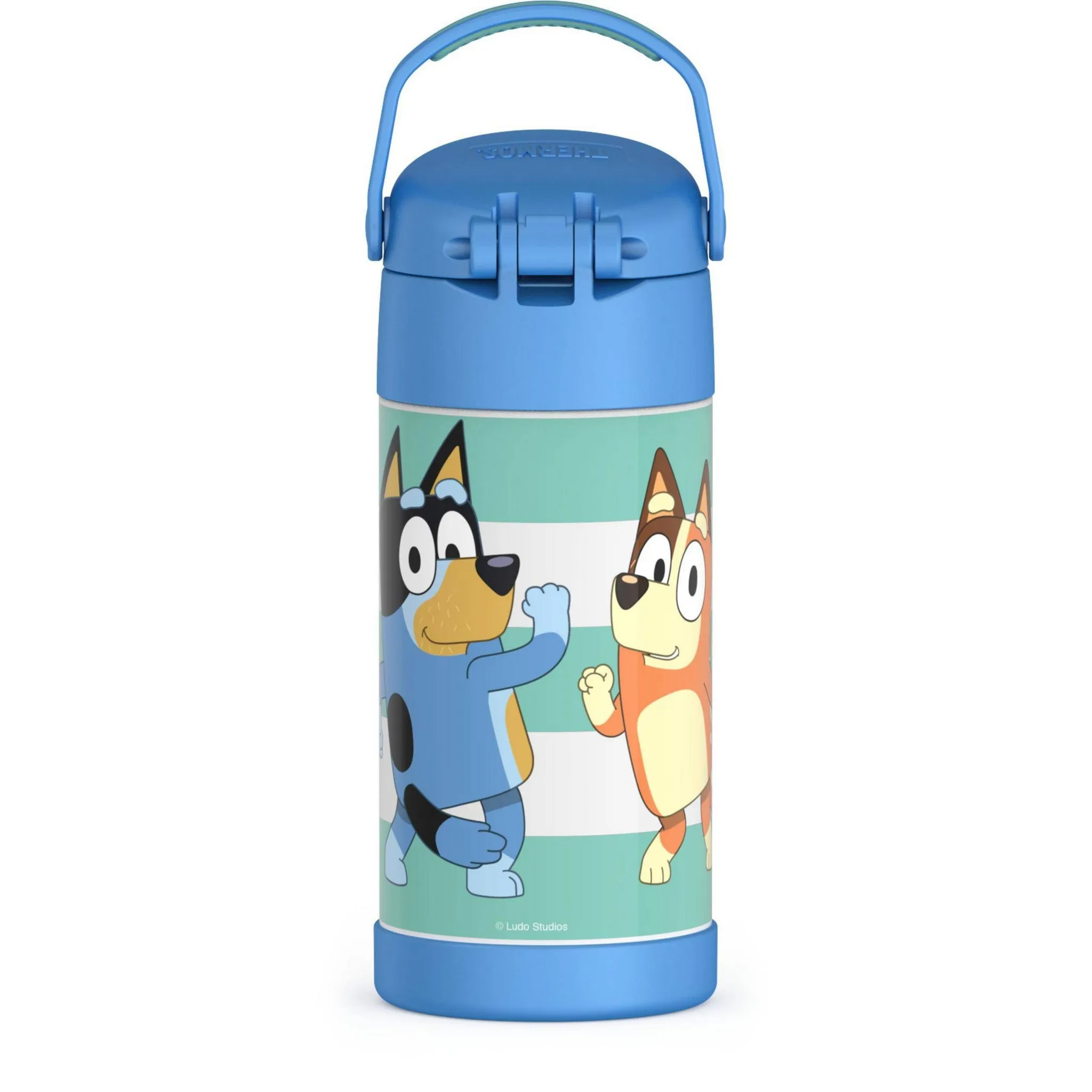 12oz Stainless Steel FUNtainer Water Bottle - Bluey - Image 4
