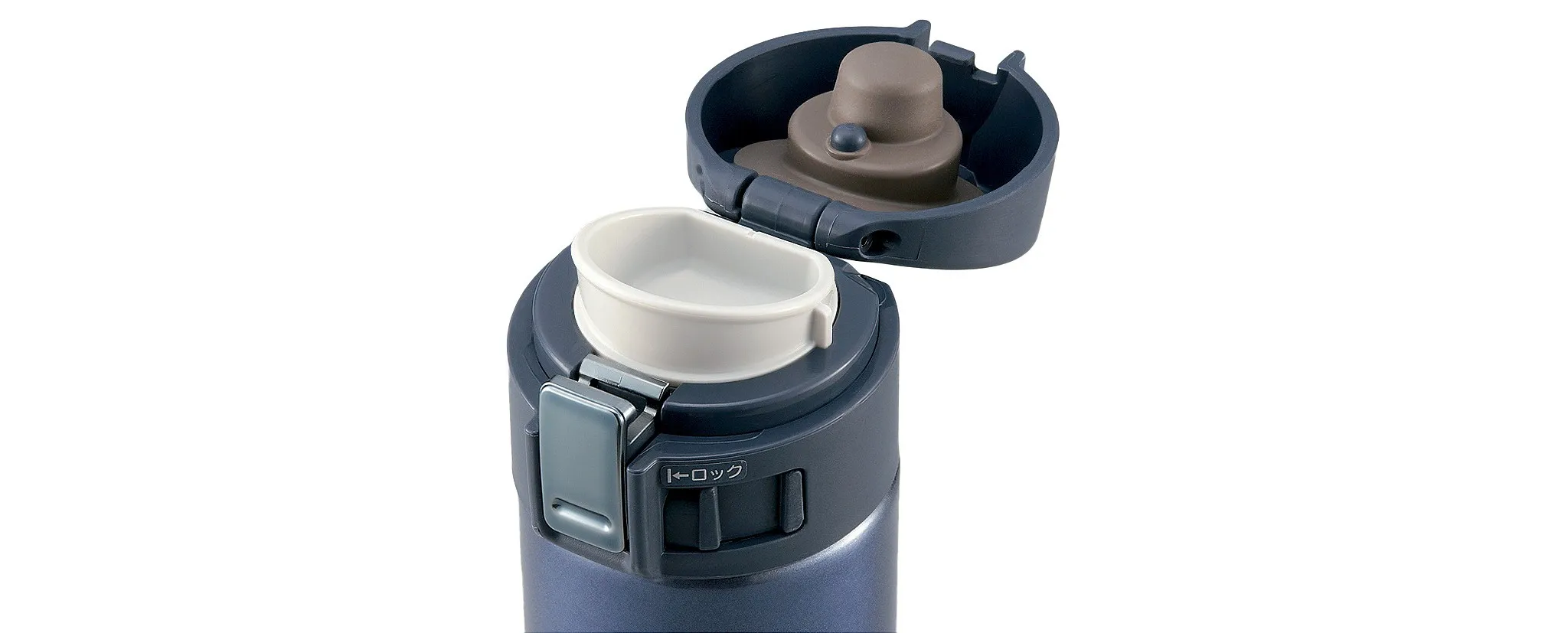 12oz Stainless Steel Vacuum Insulated Mug with SlickSteel Interior - Champagne Gold: Leakproof, Hand Wash - Image 2