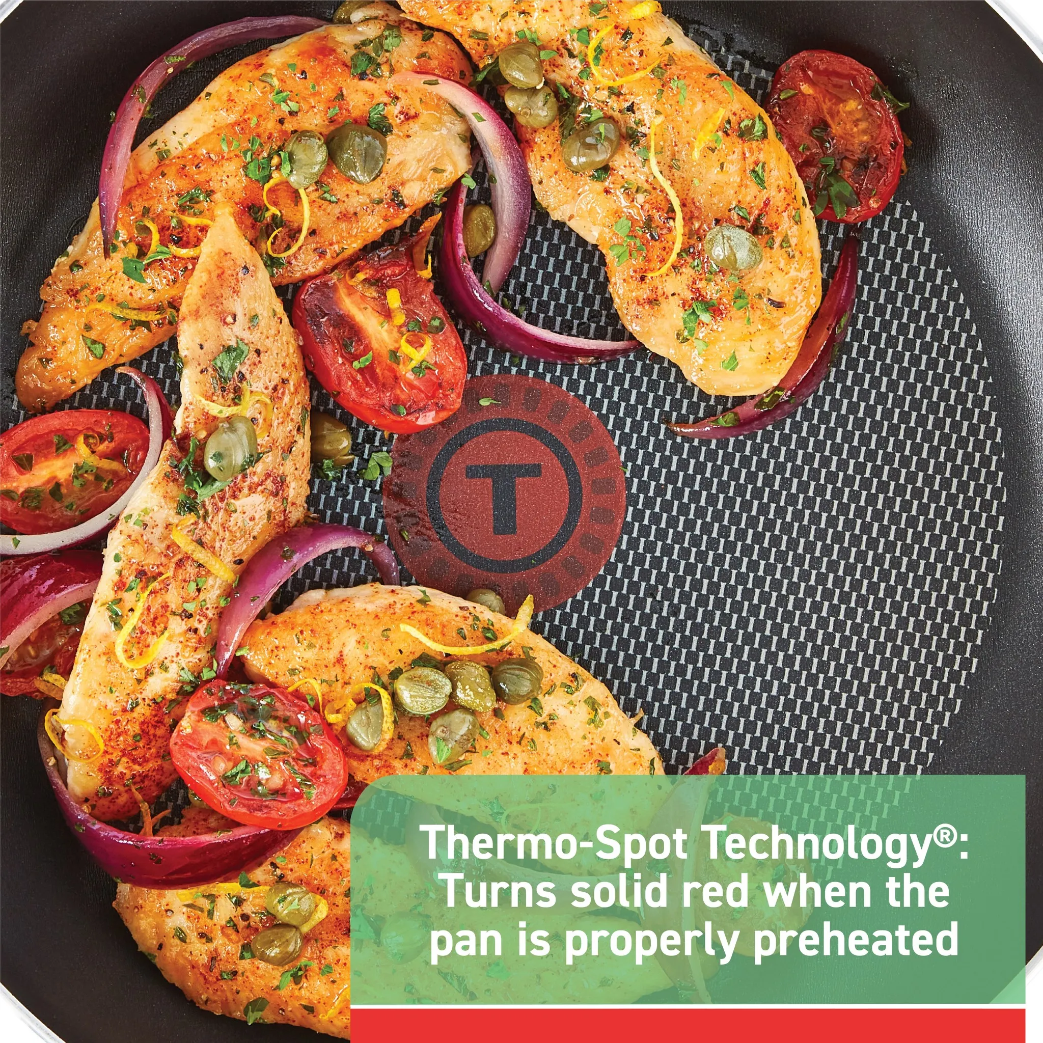 12pc Simply Cook Nonstick Cookware Set Red: Aluminum, Ergonomic Handles, Tempered Glass Lids, Oven-Safe to 350°F - Image 4