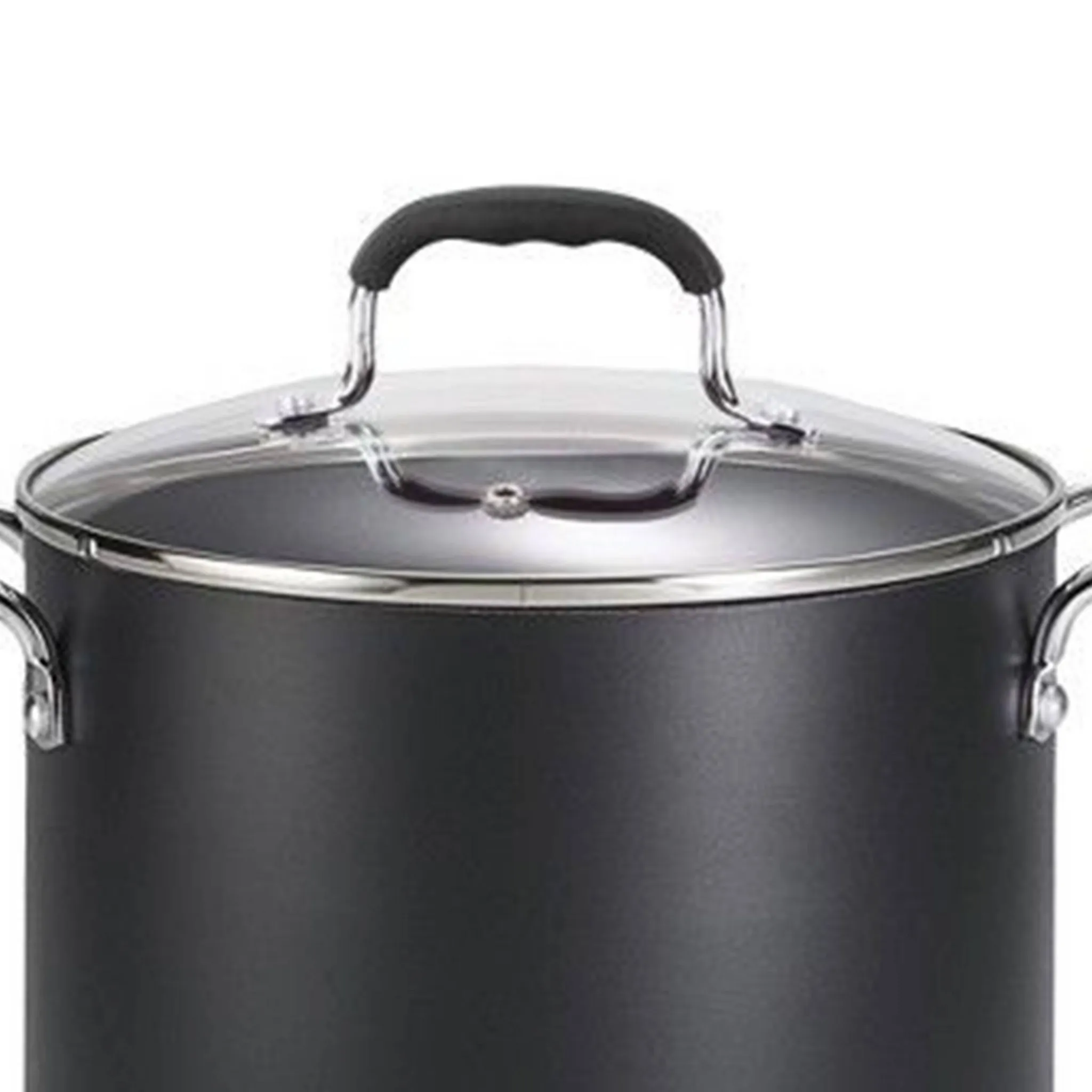 12qt Simply Cook Nonstick Stock Pot with Lid - Image 3