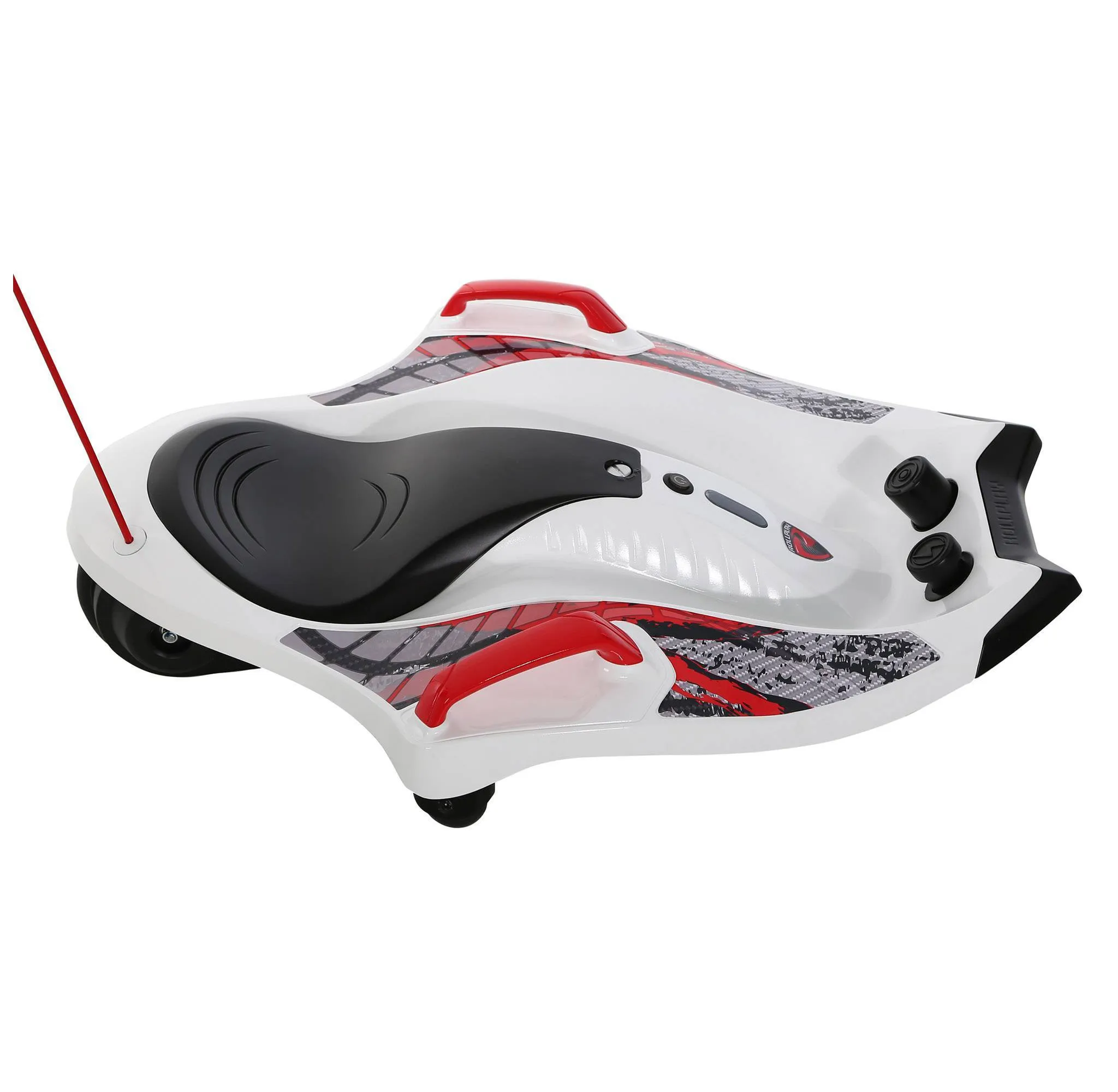 12V Nighthawk Powered Ride-On - White - Image 4