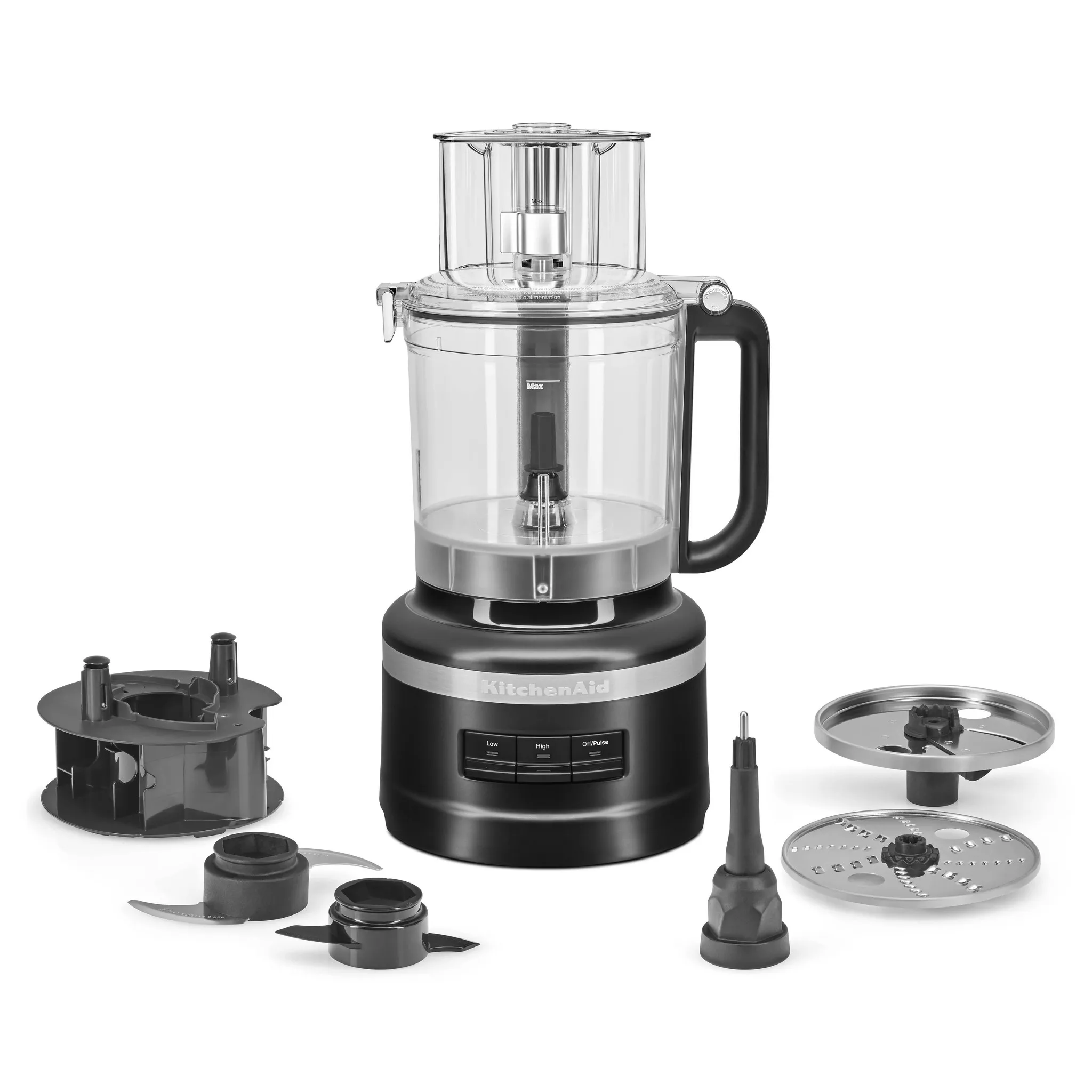 13-Cup Food Processor - Black Matte - Image 3