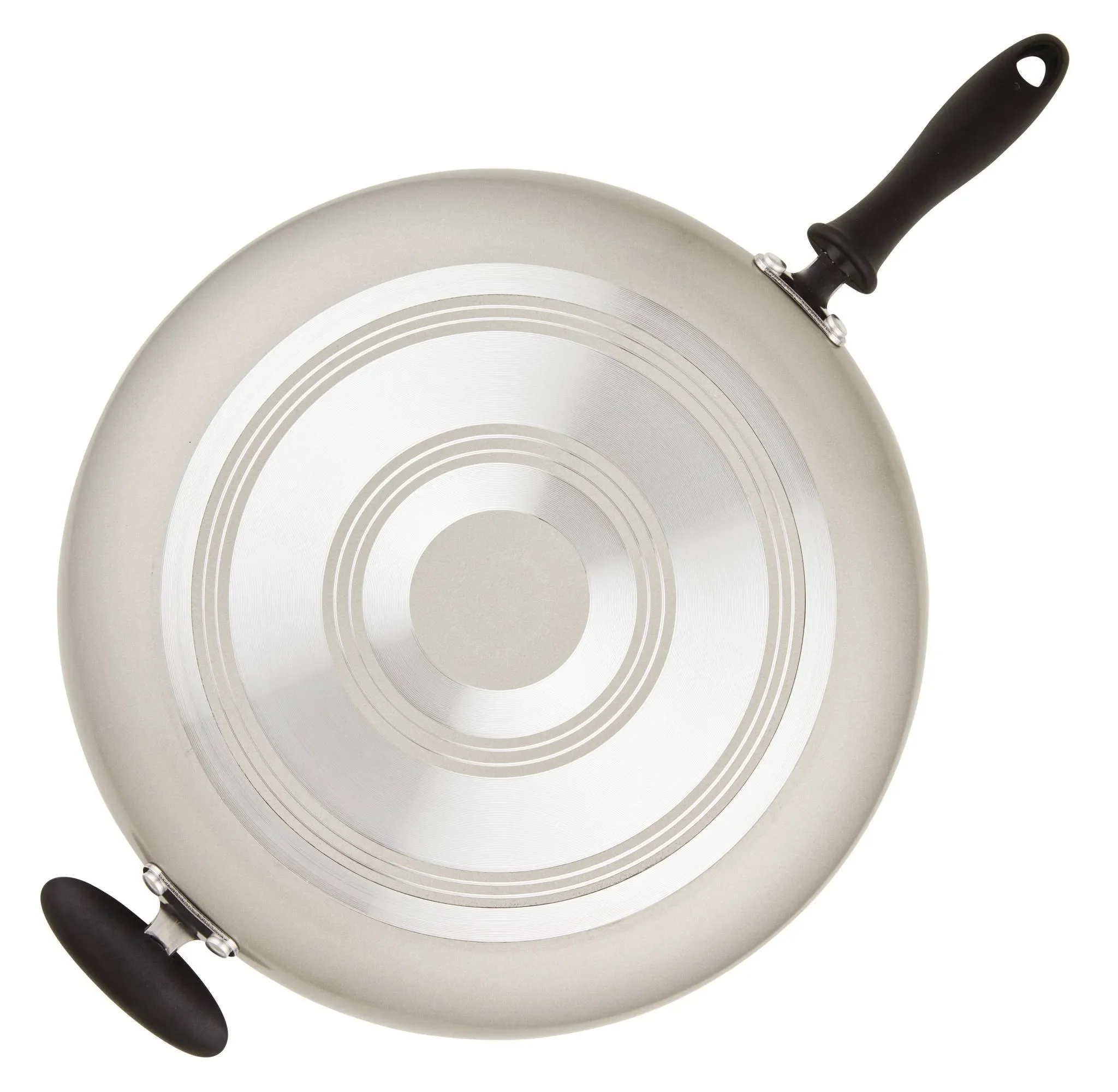14" Aluminum Nonstick Skillet - Silver - Image 3