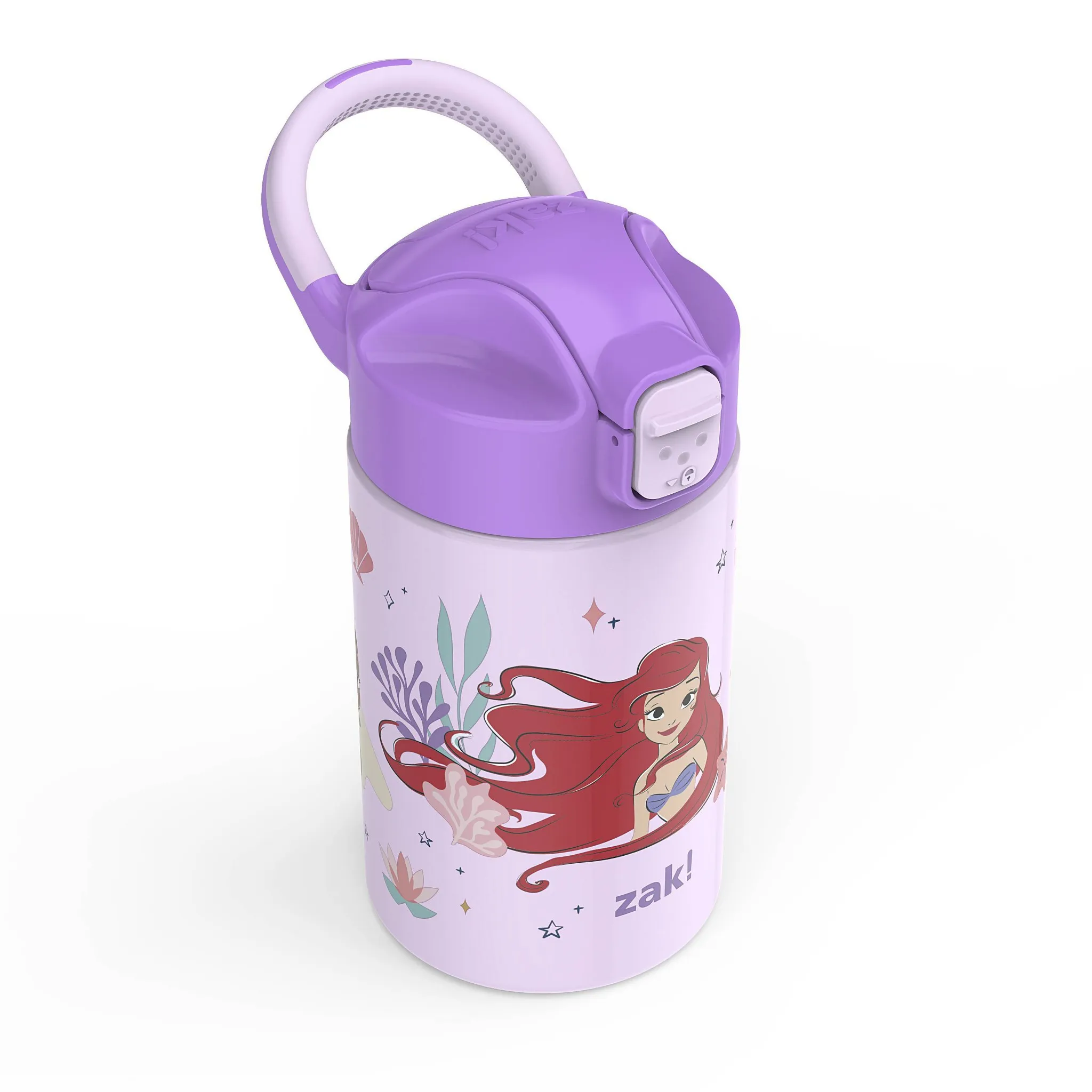 14 fl oz Stainless Steel Vacuum Insulated Princess Water Bottle - Purple - Image 3