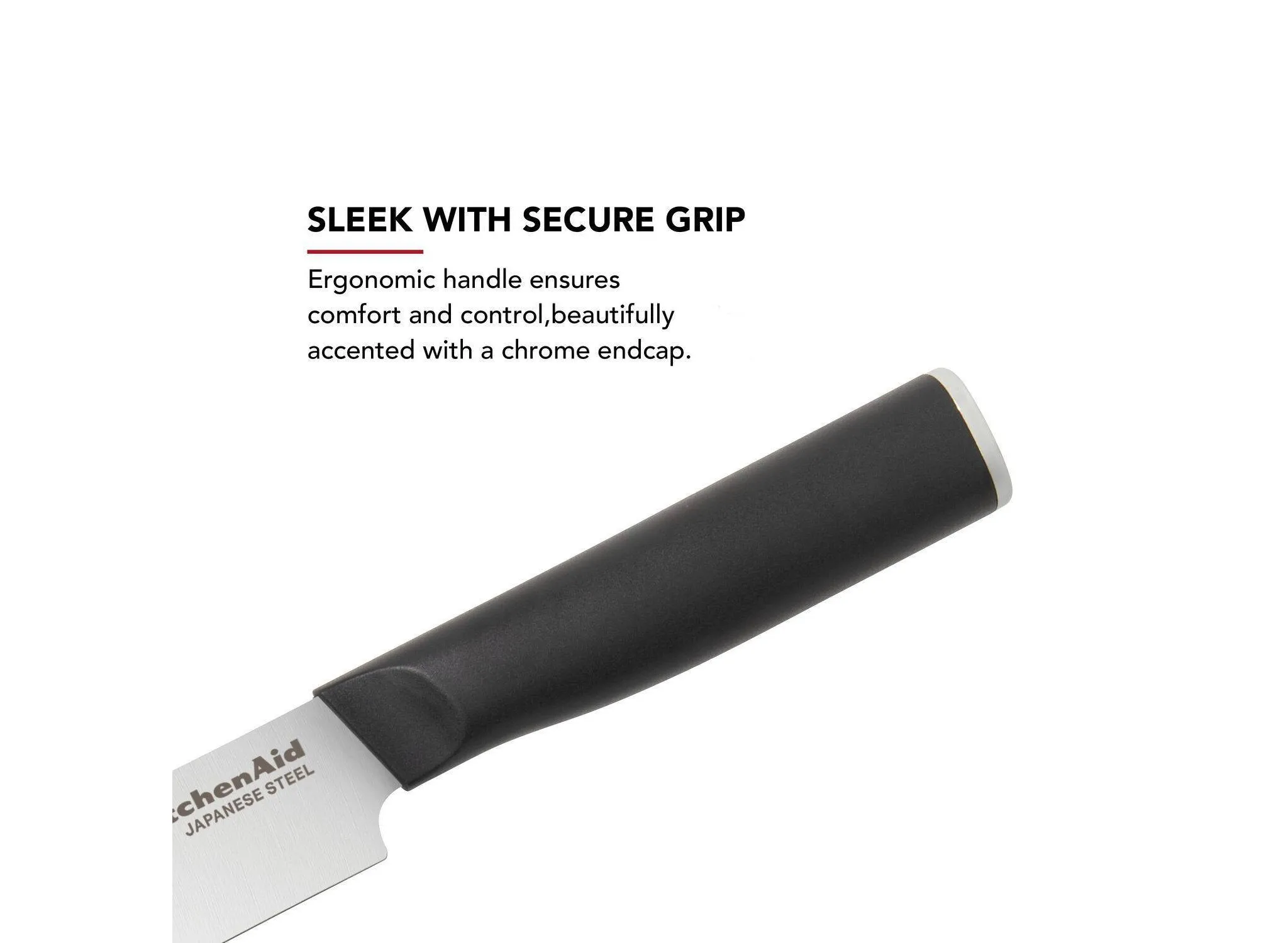 14-Piece 2-Tone Block Knife Set - Black - Image 5