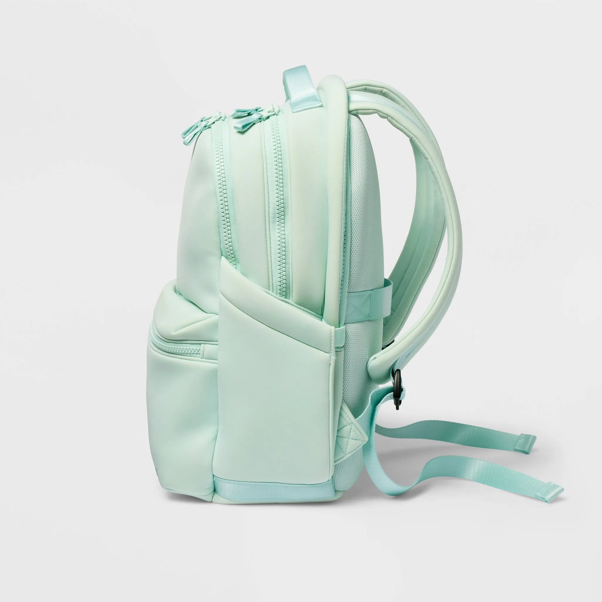 14L Faux Neoprene Backpack - Mint - Image 2