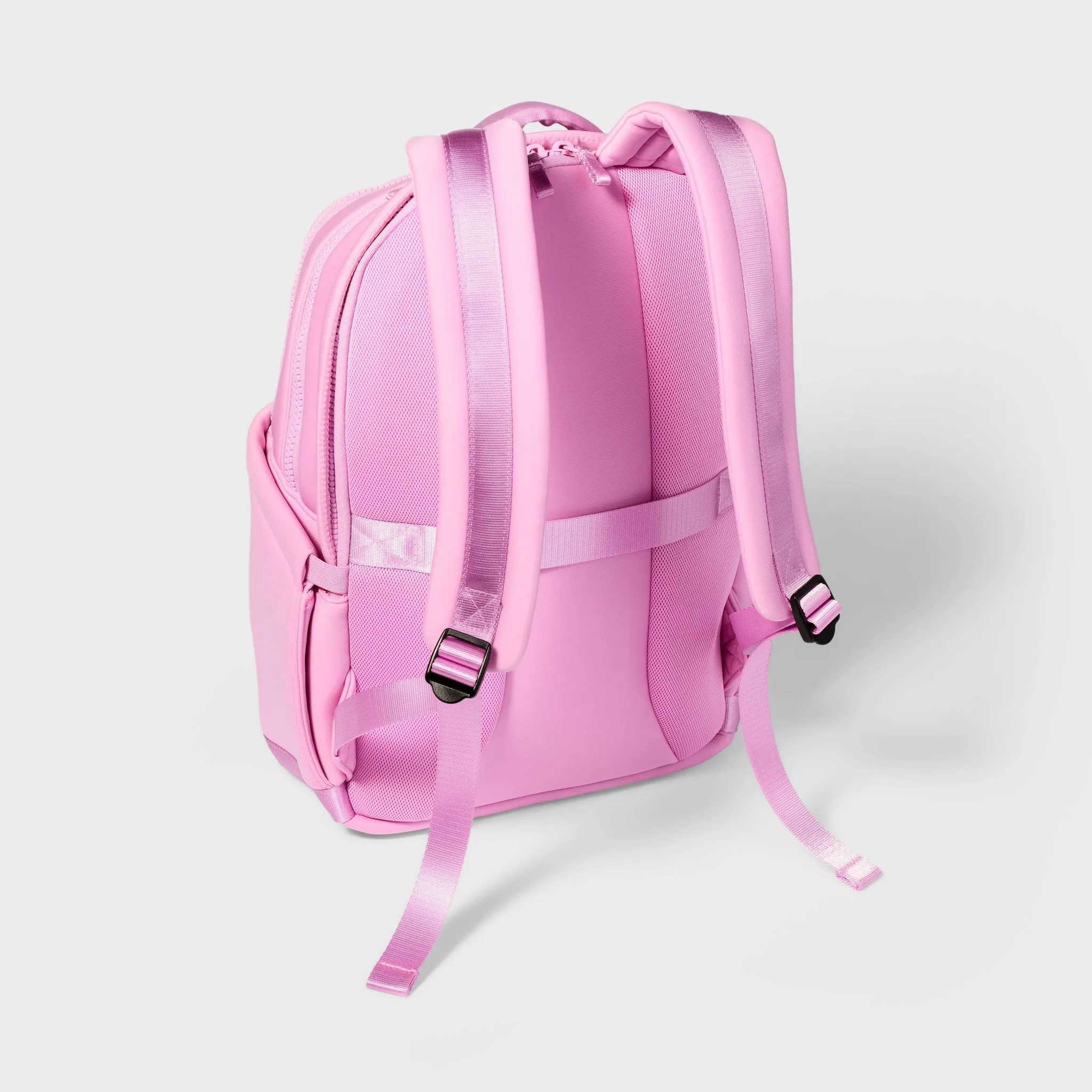 14L Faux Neoprene Backpack - Pink - Image 2