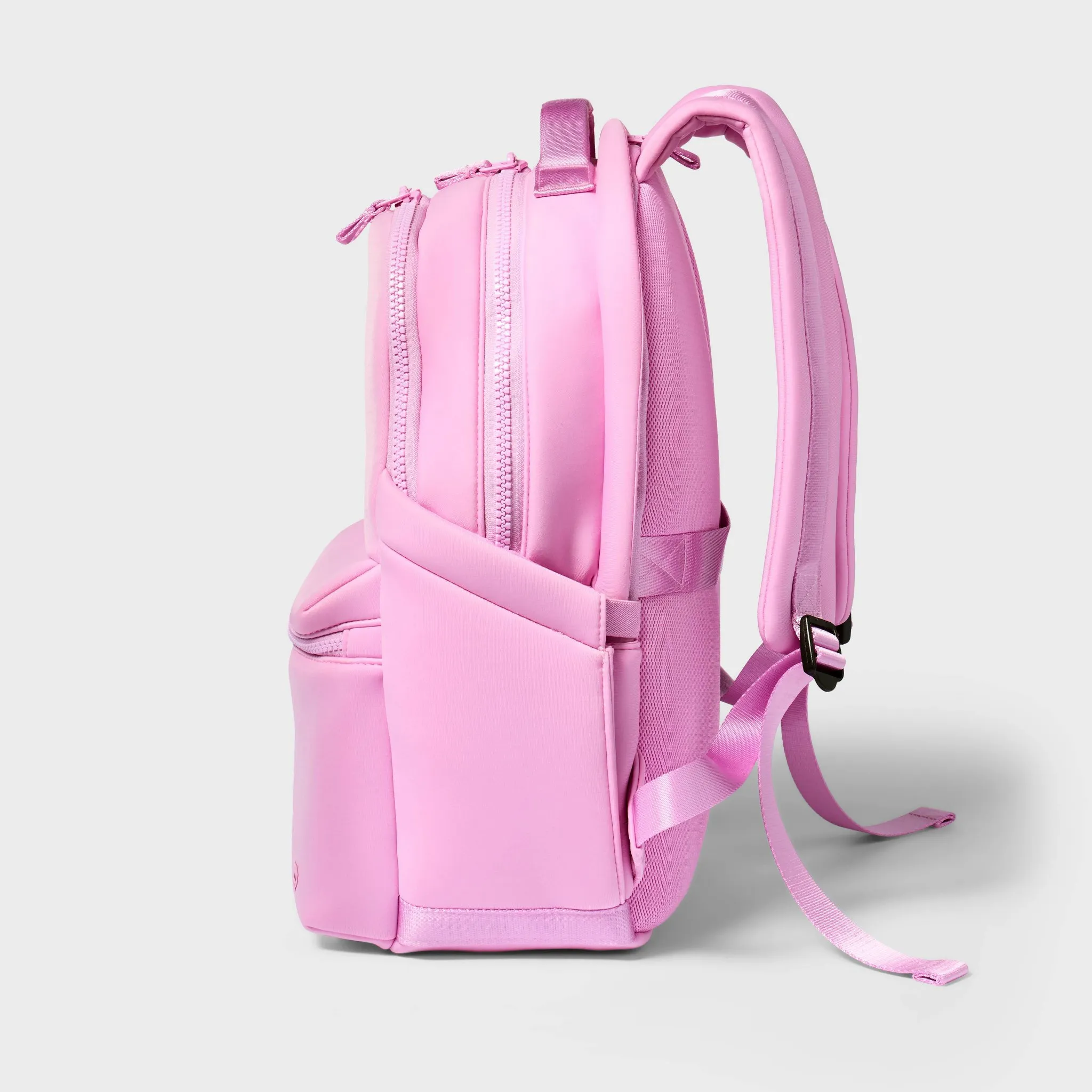 14L Faux Neoprene Backpack - Pink - Image 3