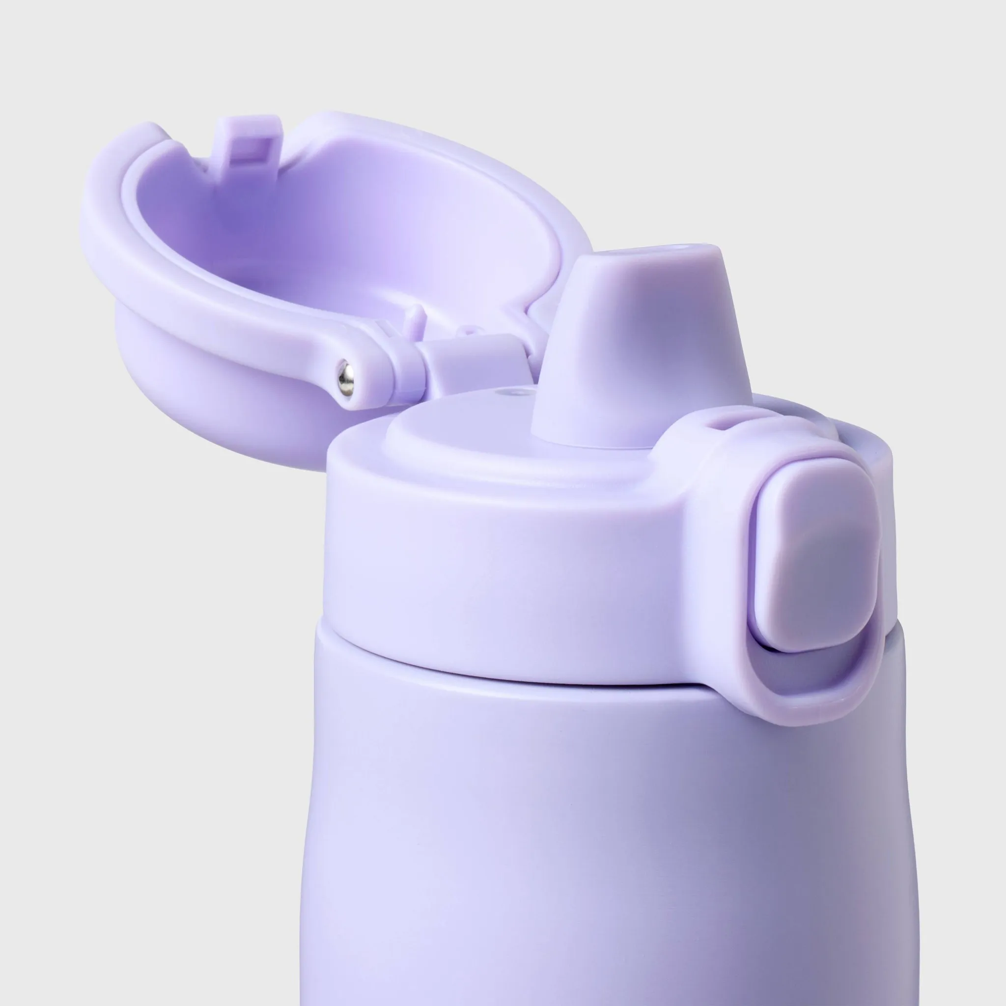 14oz Water Bottle - Light Purple - Image 2