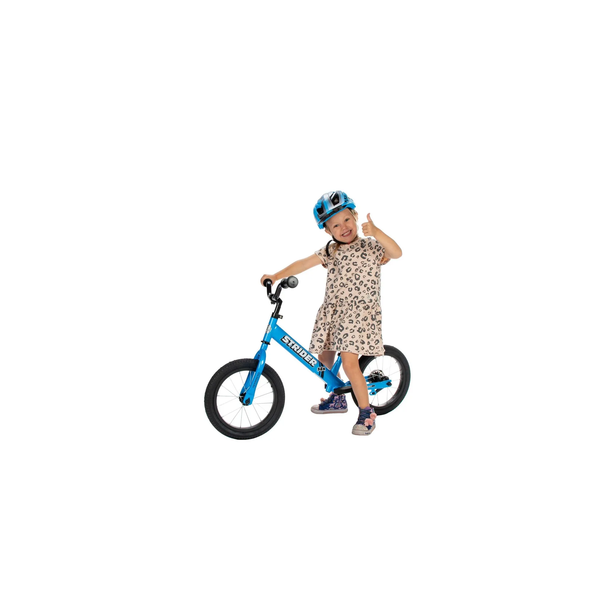 14" Kids' Balance Bike - Blue - Image 9