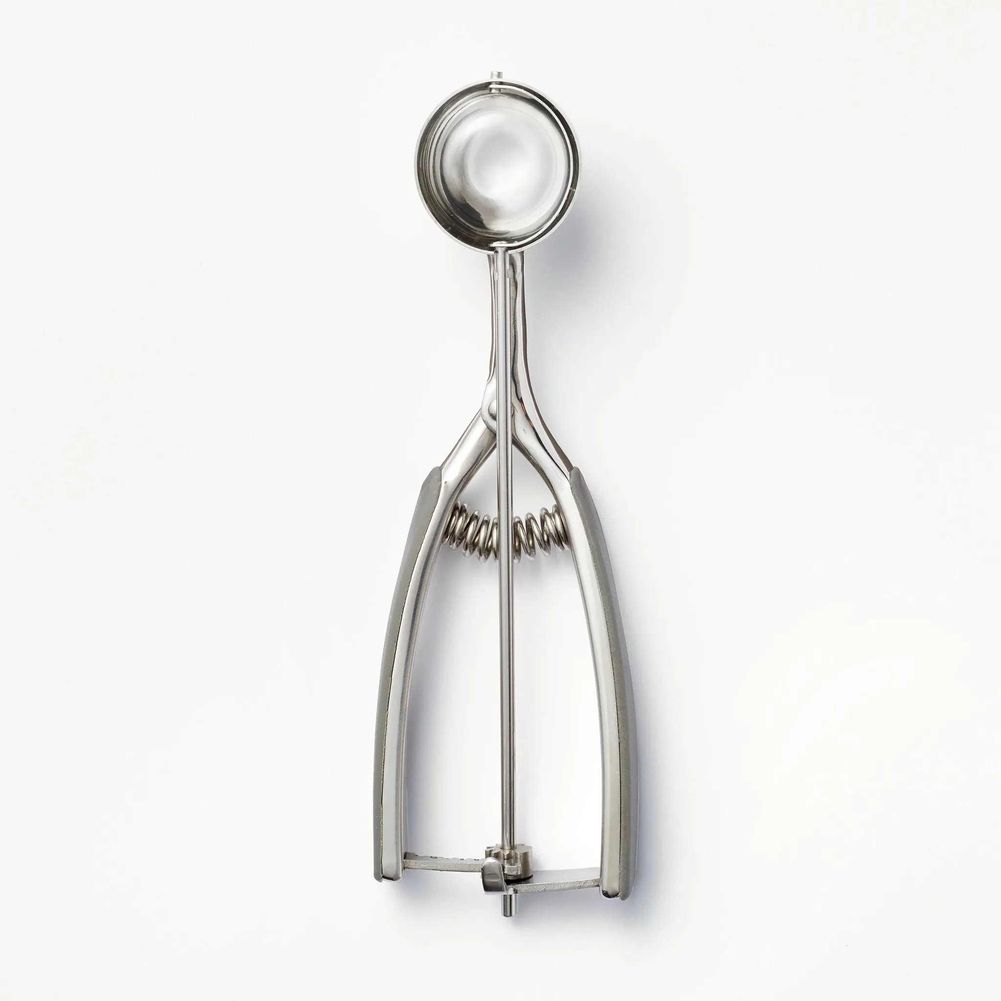 1.5-Tablespoon Stainless Steel Cookie Scoop - Grey