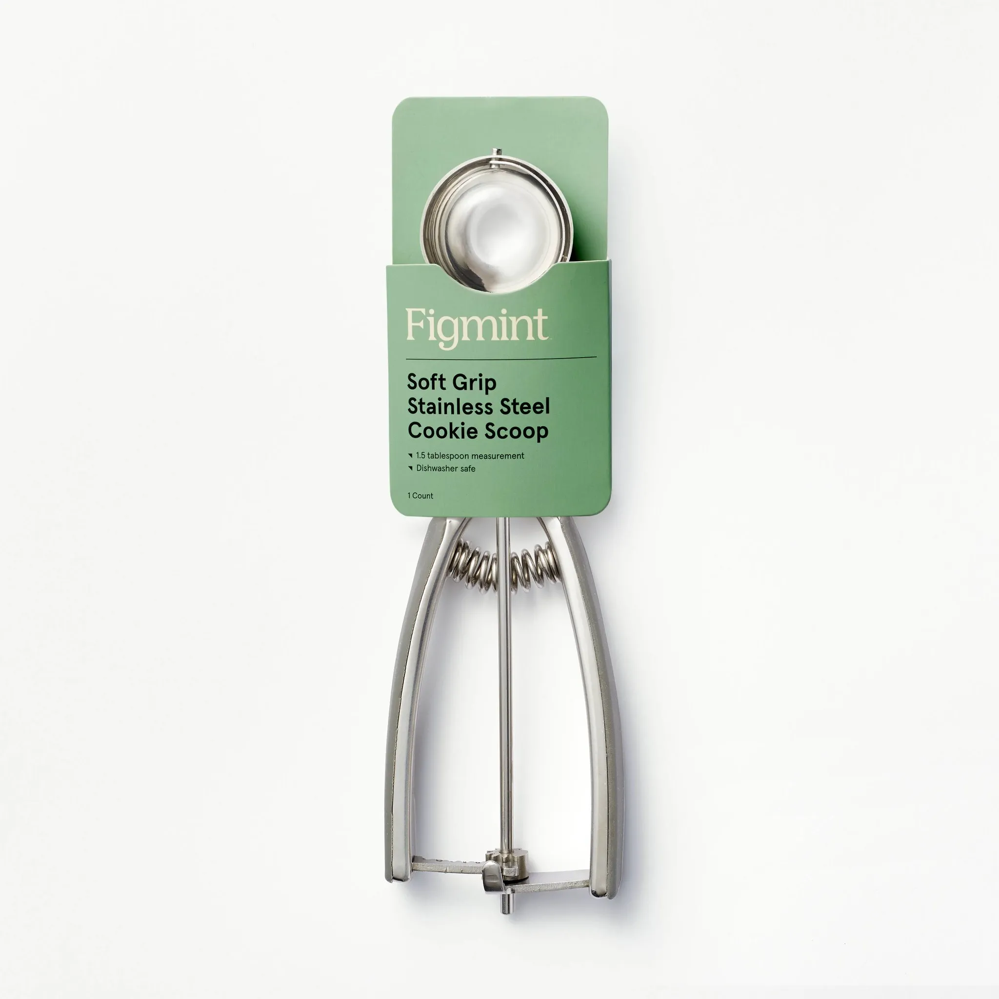 1.5-Tablespoon Stainless Steel Cookie Scoop - Grey - Image 3