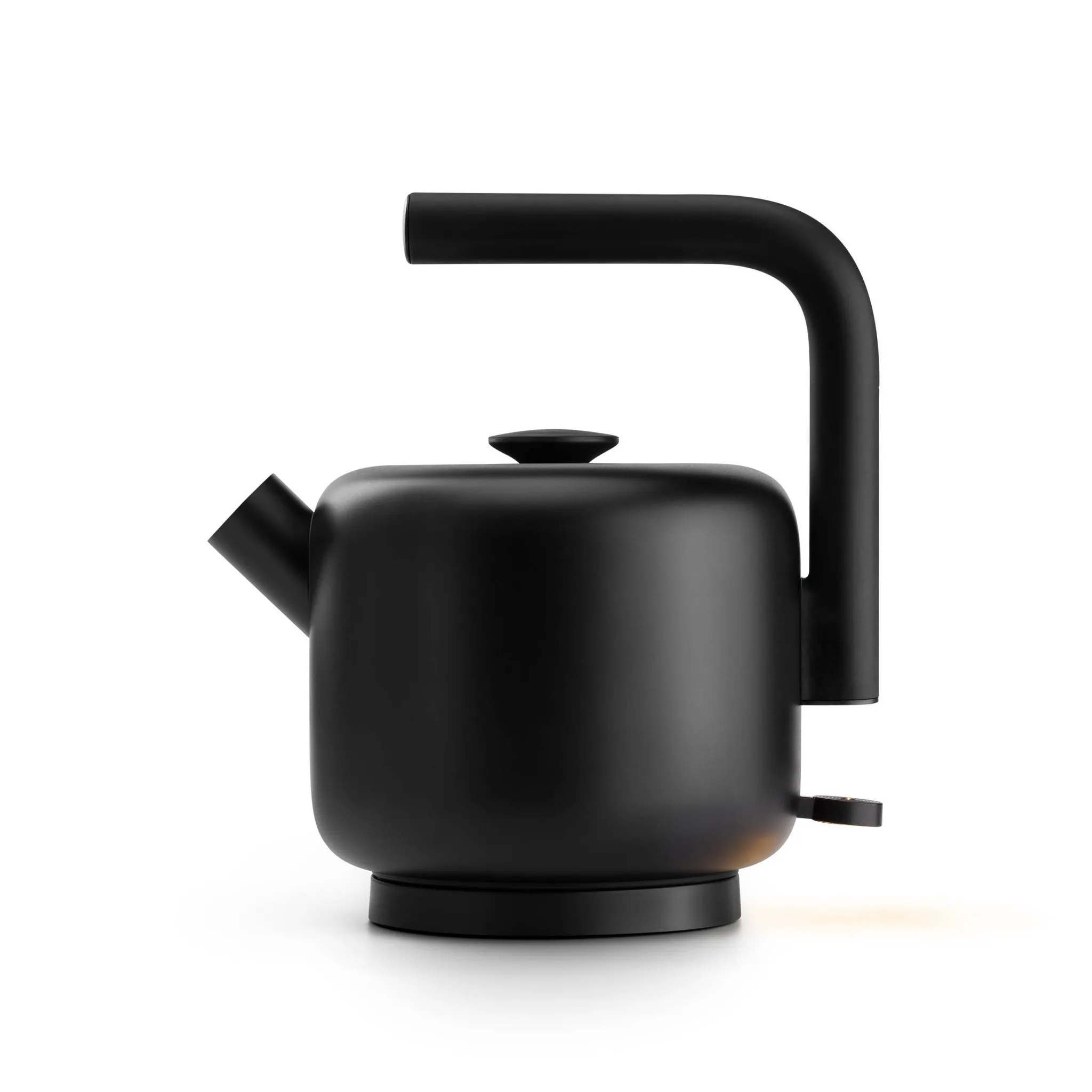 1.5L Clyde Electric Tea Kettle Matte Black: Stainless Steel, 1500W, Plastic Lid, Steel Handle, 5.51 lbs, 10.62" Height
