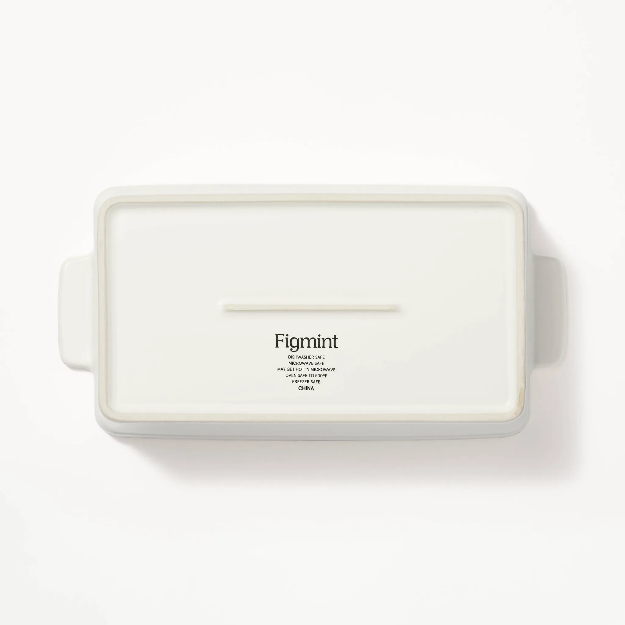 1.5qt Rectangle Stoneware Loaf Dish Cream - Image 4