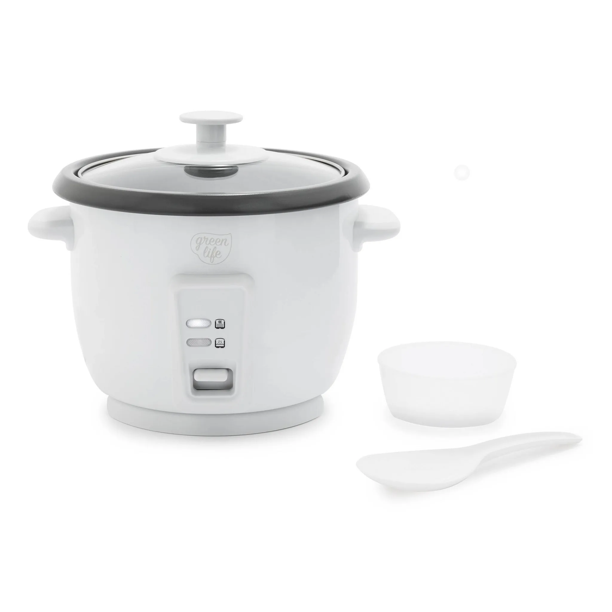1.5qt Rice Cooker - White