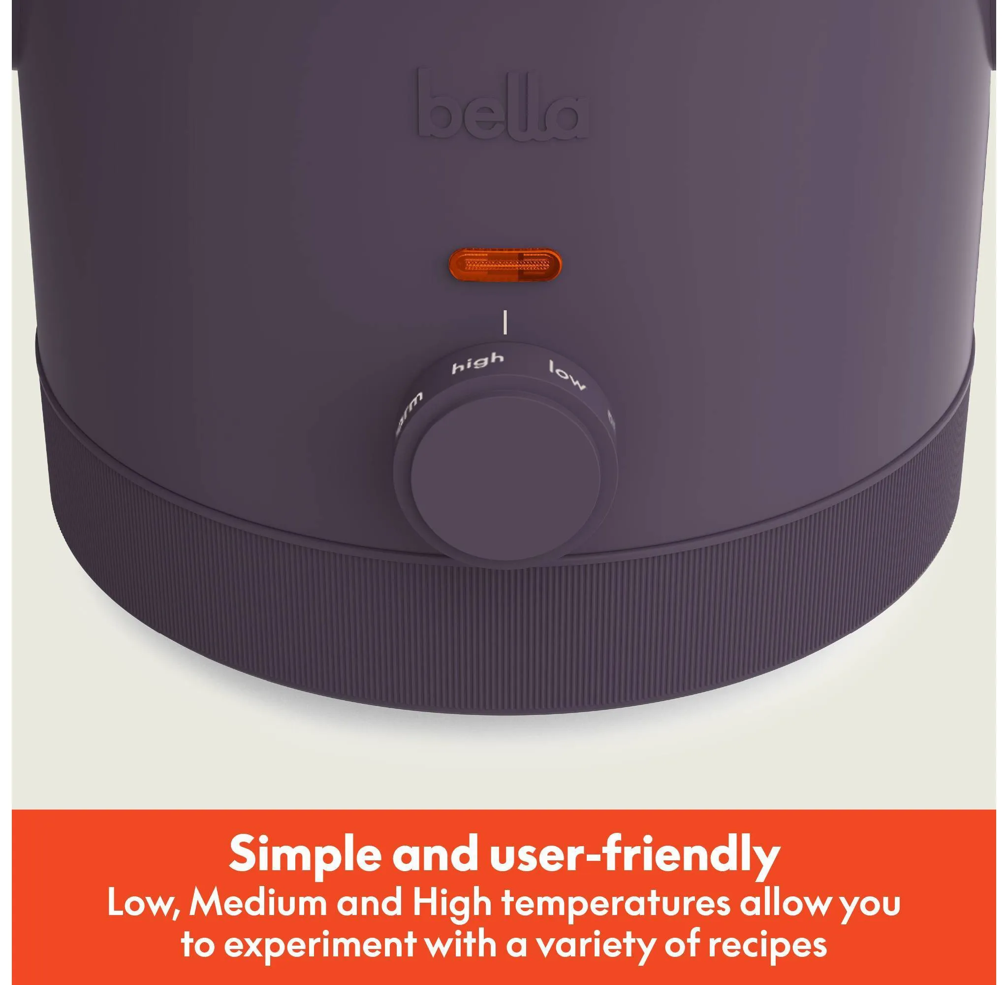 1.5qt Slow Cooker - Plum - Image 4