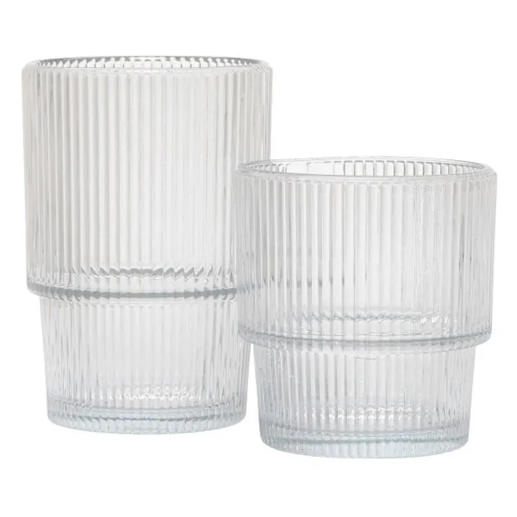 16-piece Stackable Drinkware Set