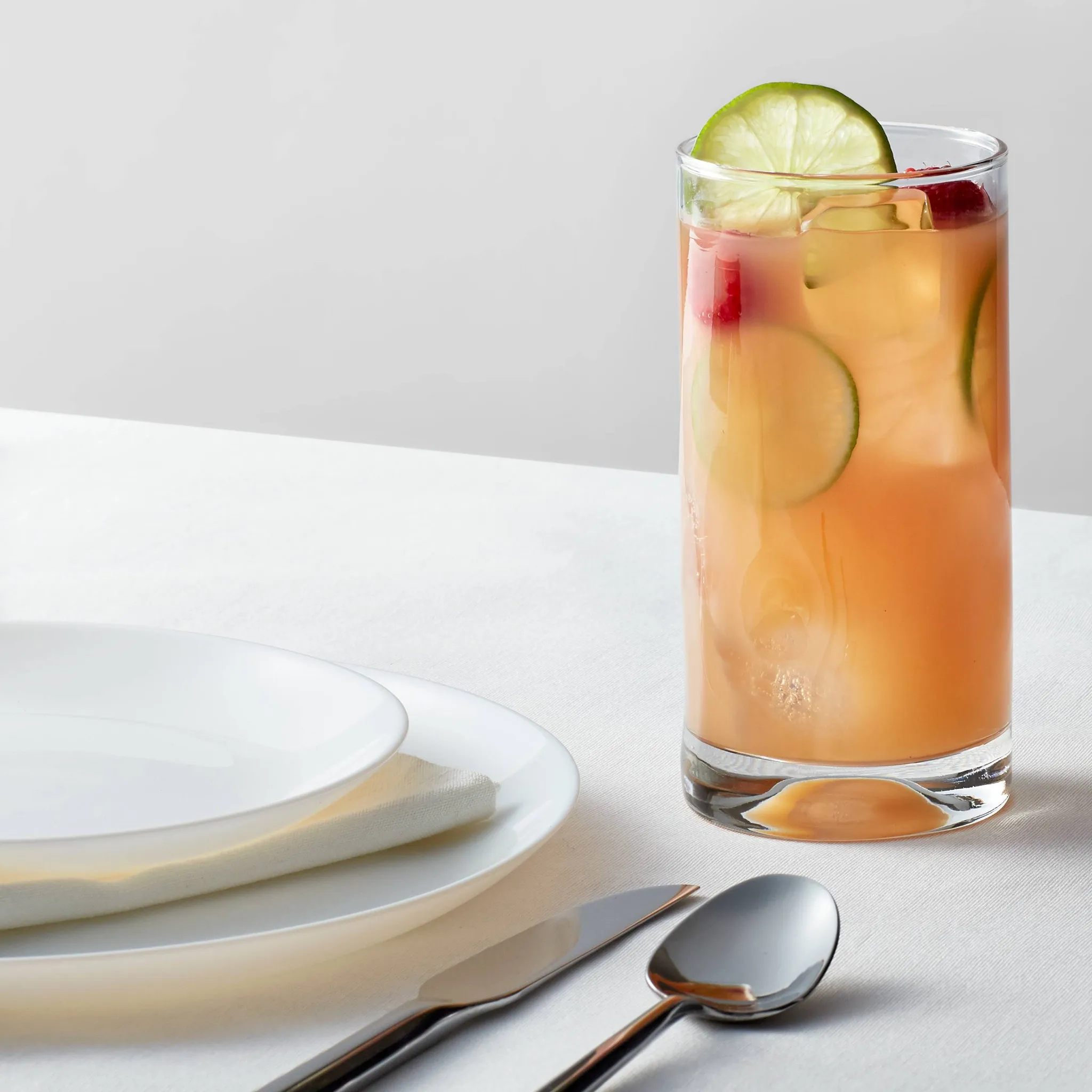 16.8 fl oz 4pk Glass Telford Tall Tumblers - Threshold™: Dishwasher-Safe Blown Glass Drinkware for Cold Beverages - Image 2