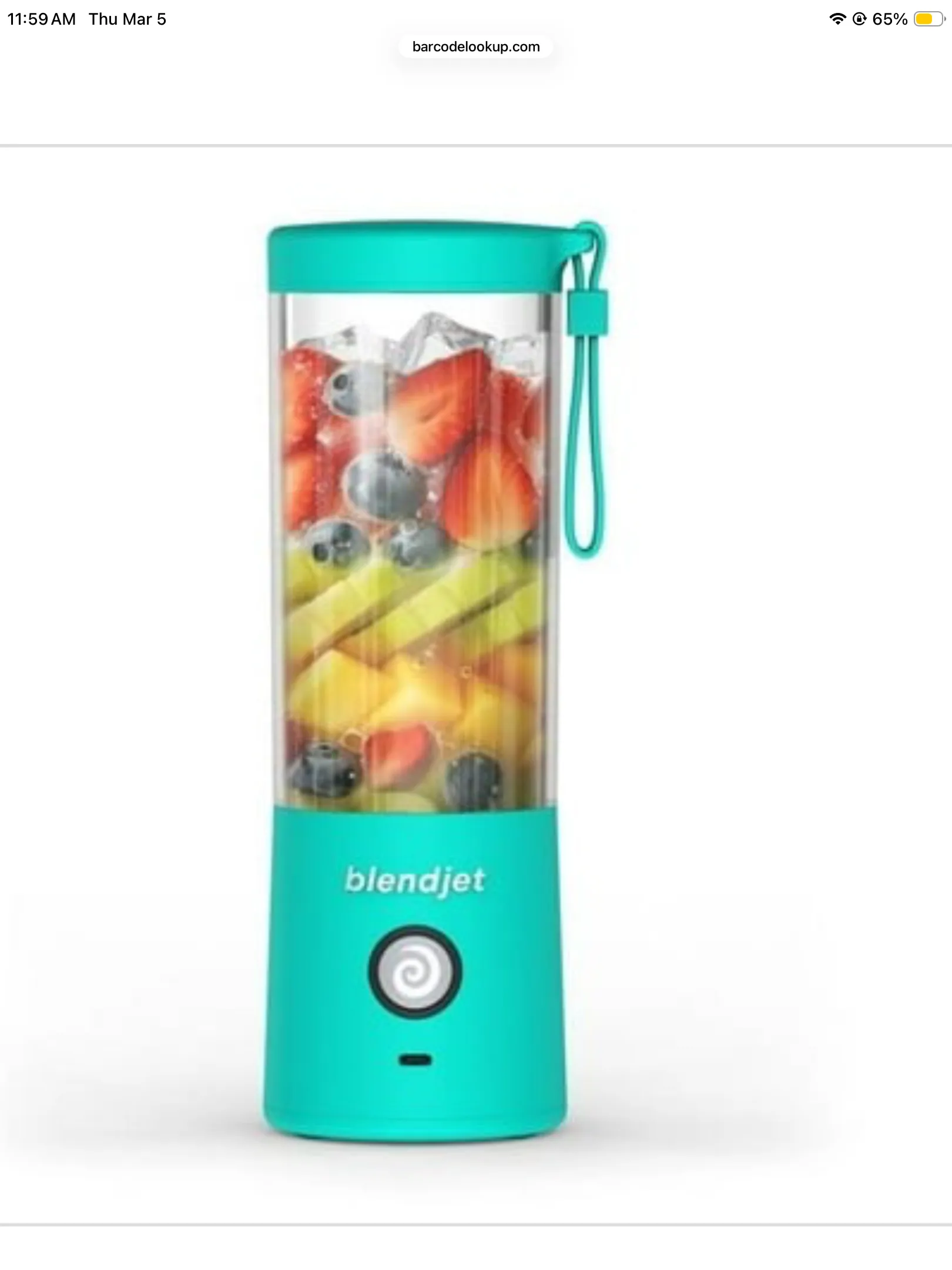 16oz BlendJet 2 Cordless Personal Small Blender - Mint - Image 4